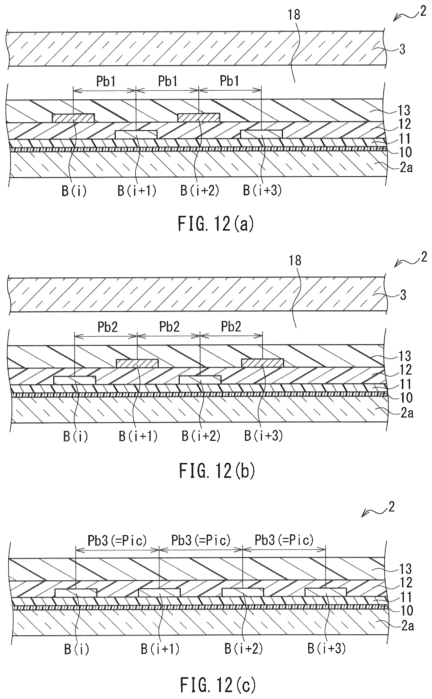 Patent US12562136 Figure 12 – Active matrix substrate and display device
