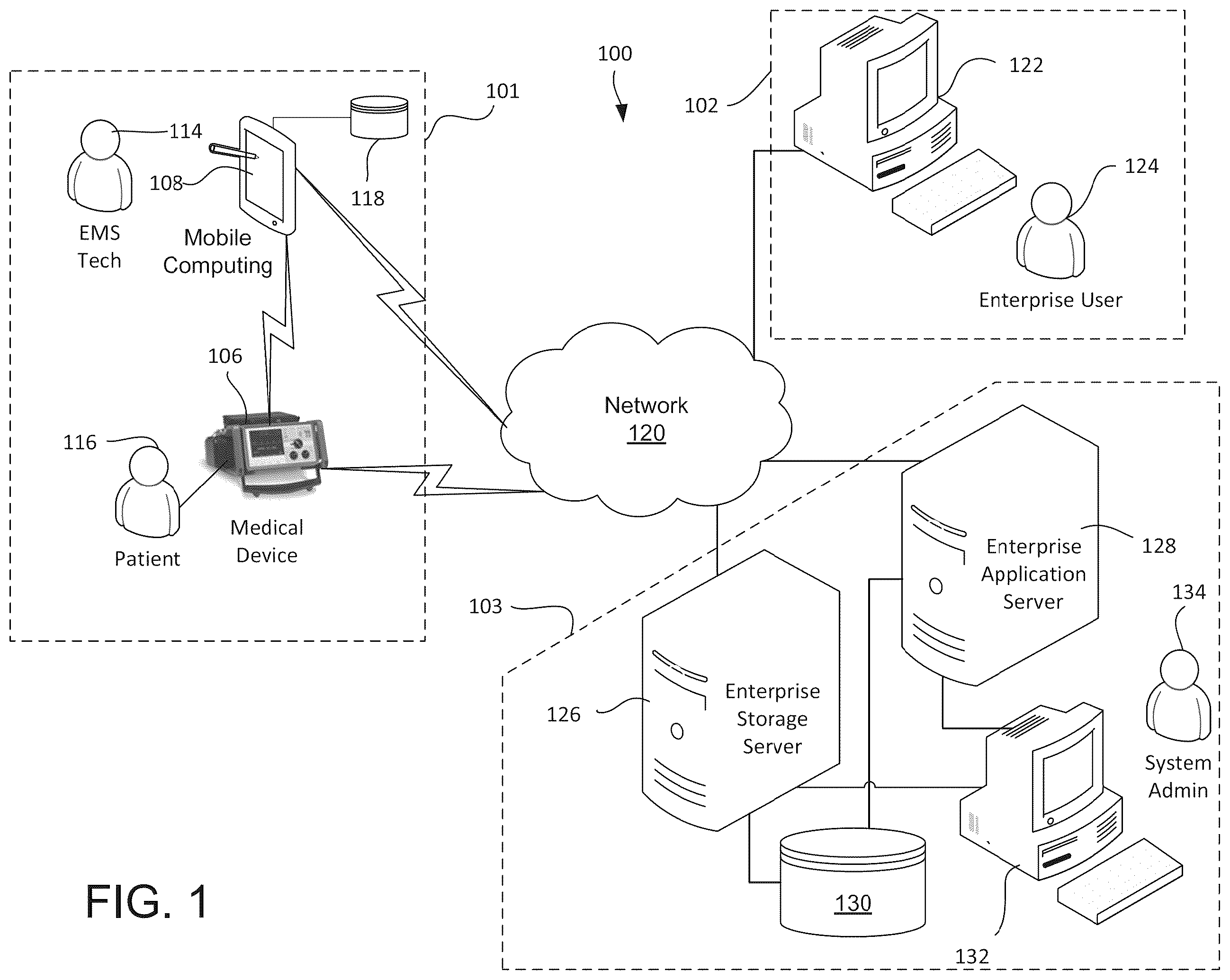 Patent US12562247 — Patient data management platform — Figure 1