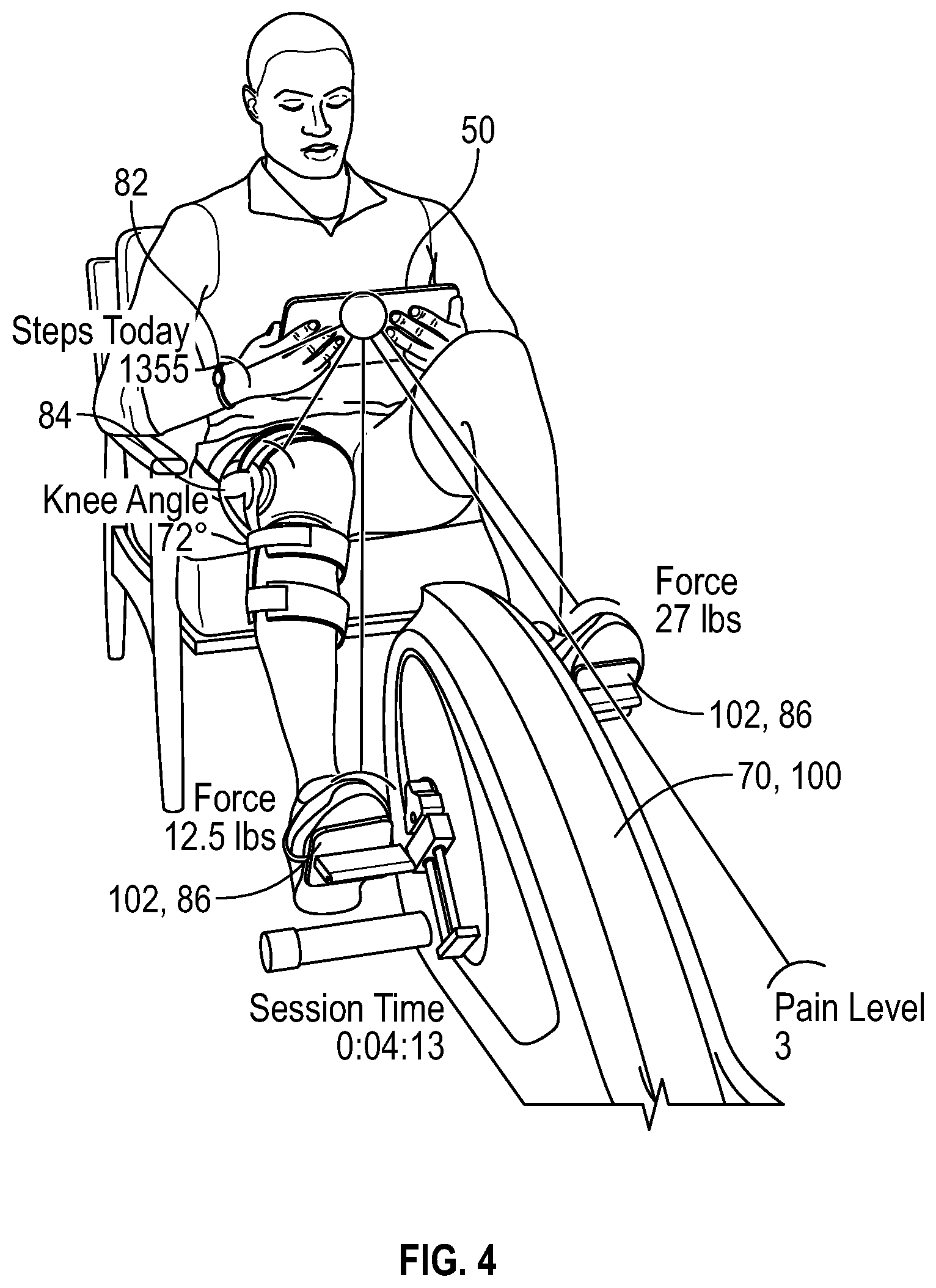 Patent US12562271 Figure 3 – System for remote treatment utilizing privacy controls