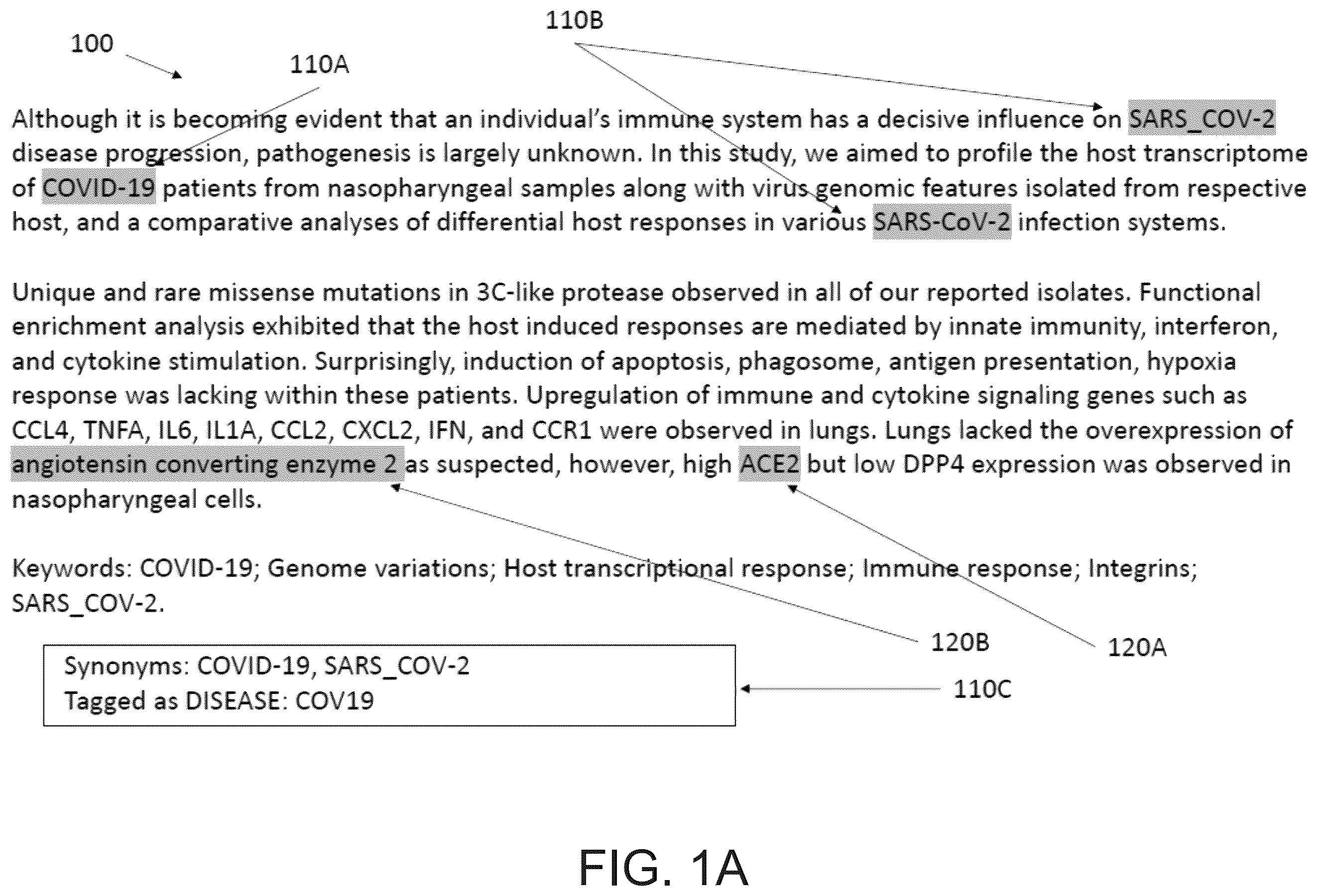 Patent US12562285 — Methods and systems for semantics based generation of connections between separate data sets — Figure 1