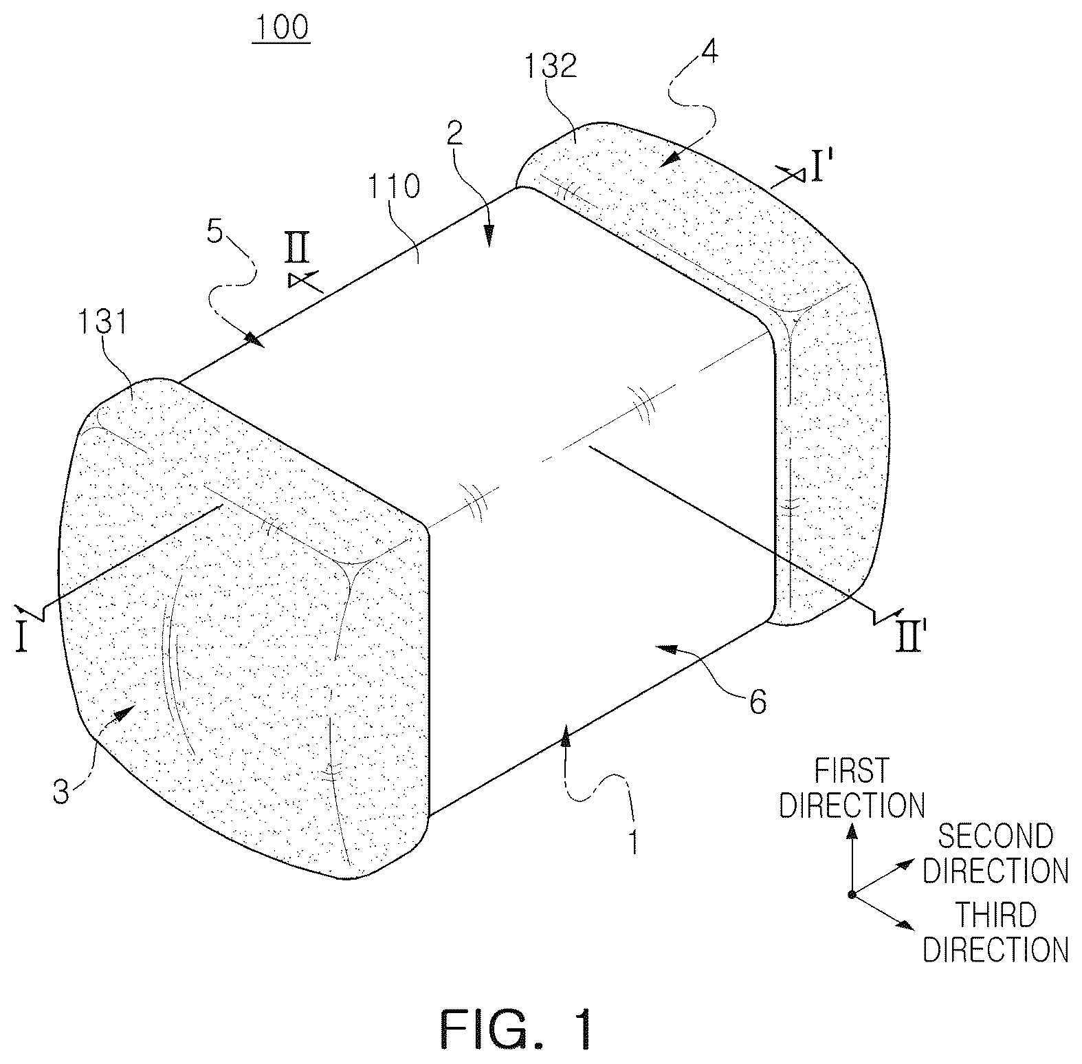 Patent US12562313 — Multilayer electronic component — Figure 1