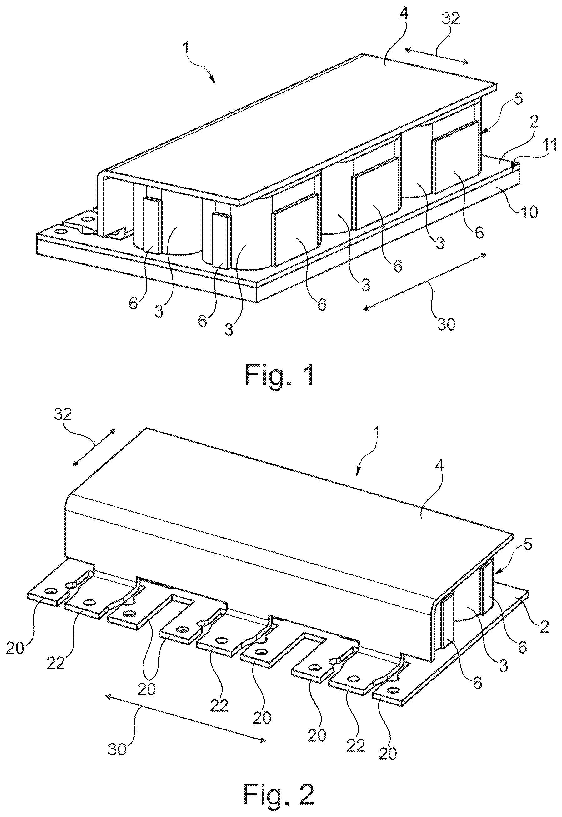 Patent US12562316 — DC link capacitor with heat dissipation — Figure 1