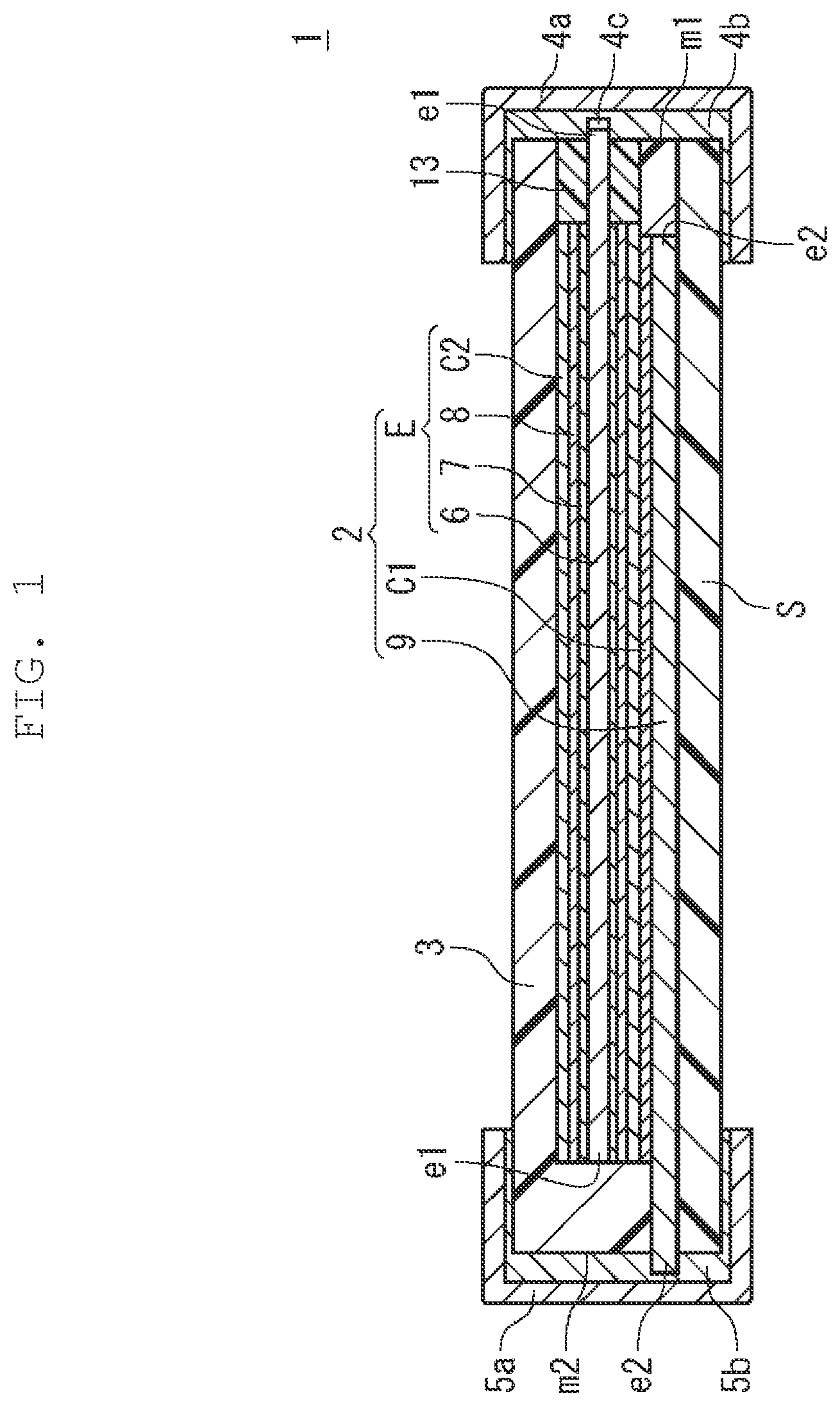 Patent US12562318 — Carbon paste for solid electrolytic capacitors, solid electrolytic capacitor element, and solid electrolytic capacitor — Figure 1