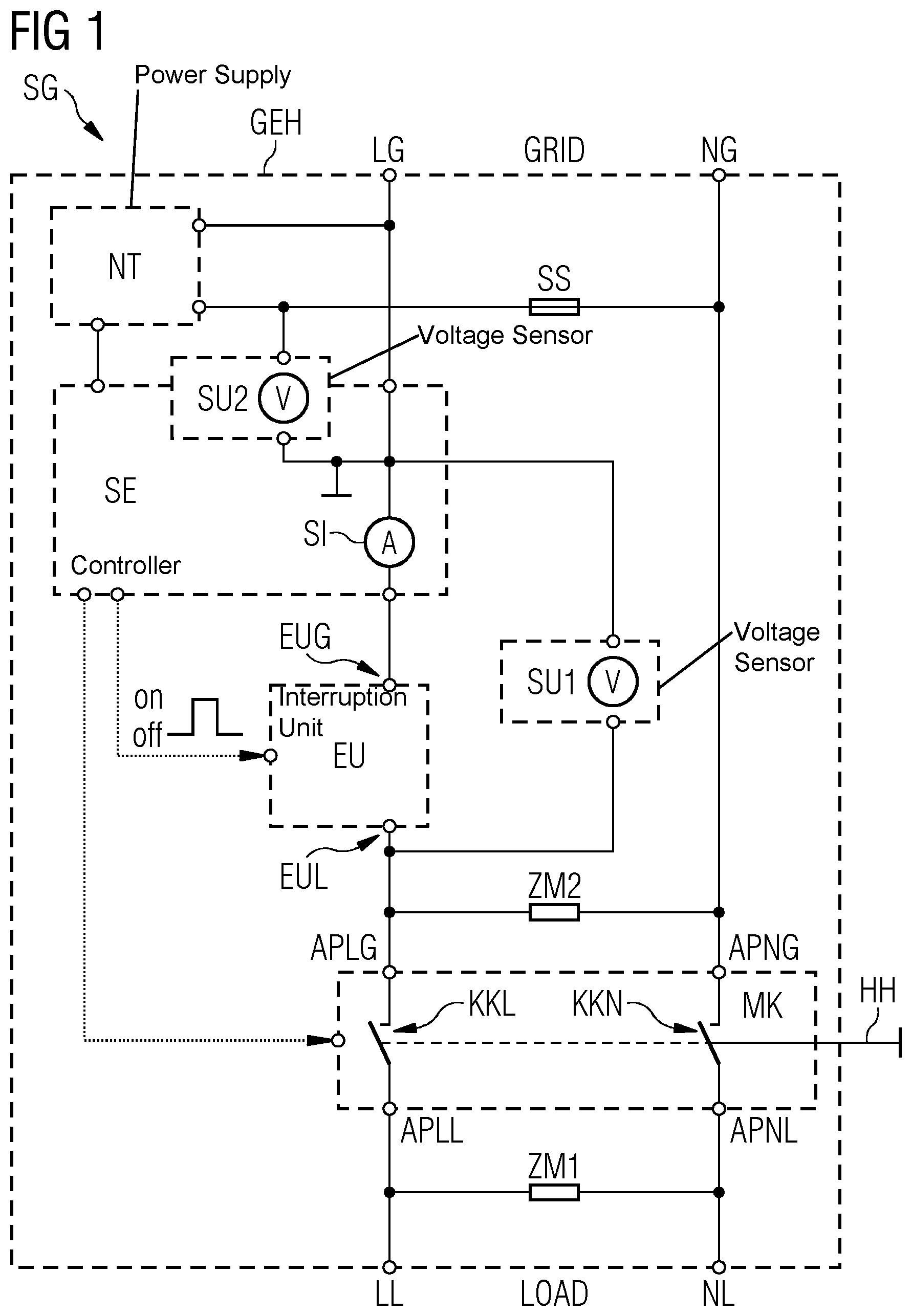 Patent US12562323 — Circuit breaker device — Figure 1