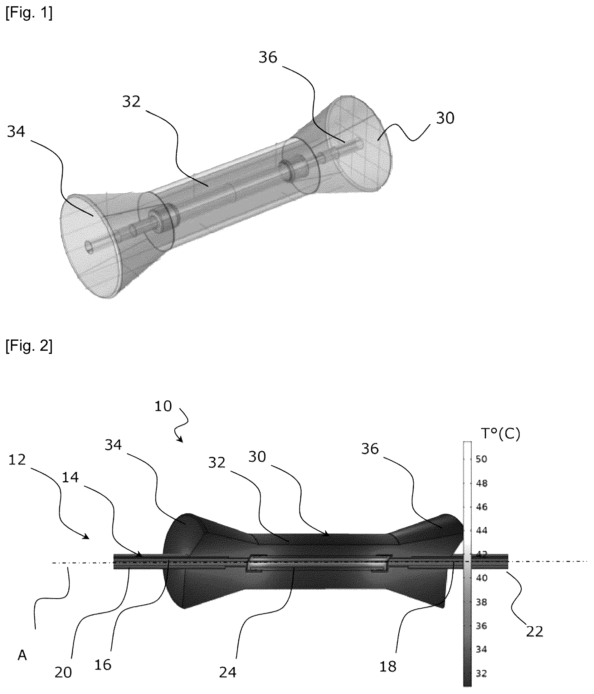 Patent US12562330 — Electrical power supply cable comprising a fuse and an overmolded fuse protection element with overthickness — Figure 1