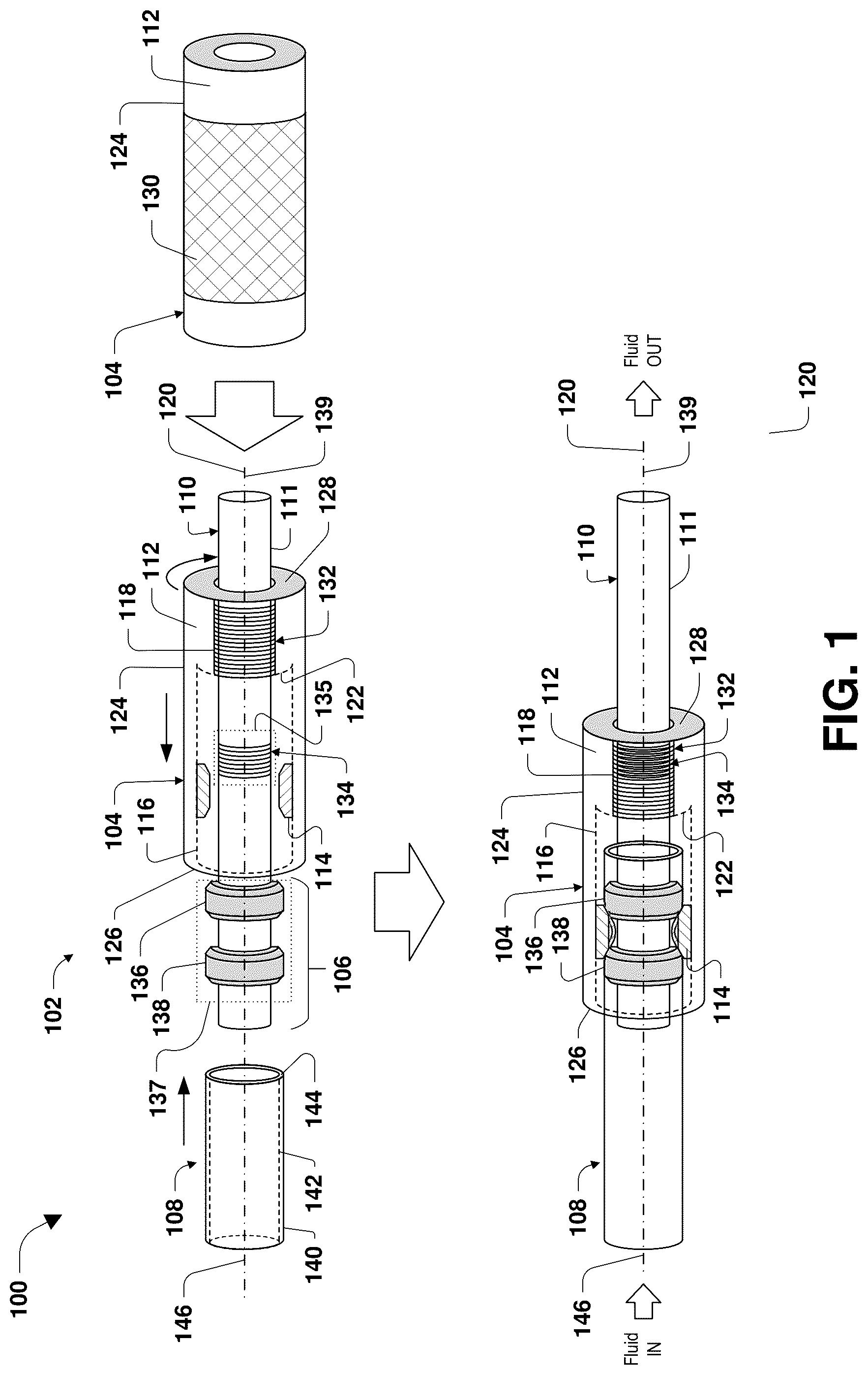 Patent US12562347 — Connect structure for semiconductor processing equipment — Figure 1