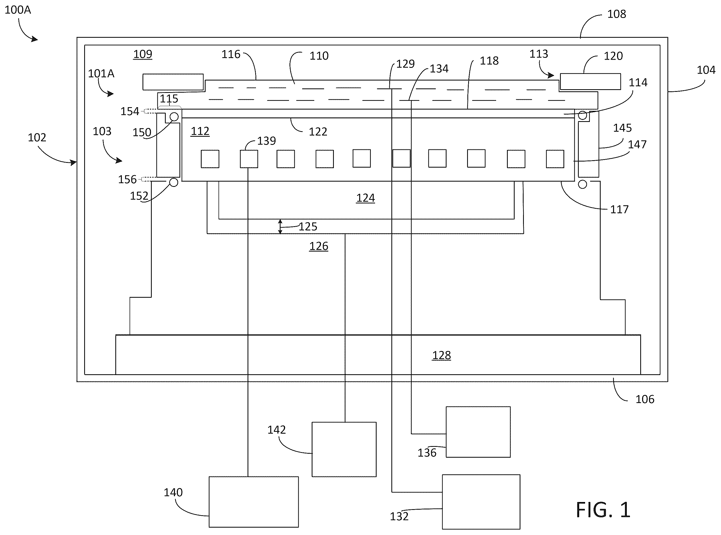 Patent US12562353 — Replaceable electrostatic chuck outer ring for edge arcing mitigation — Figure 1