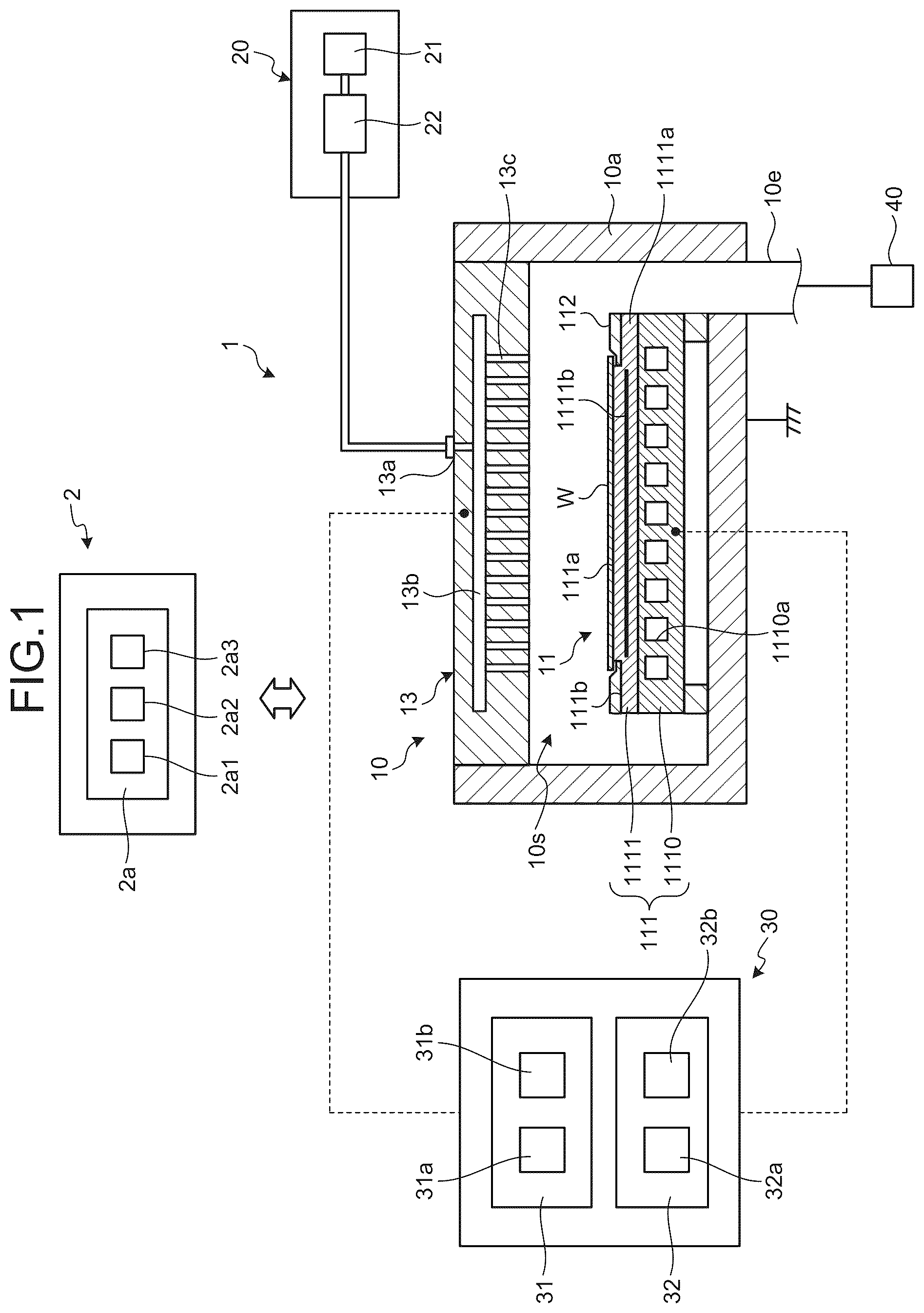 Patent US12562354 — Plasma processing apparatus and temperature controlling method — Figure 1