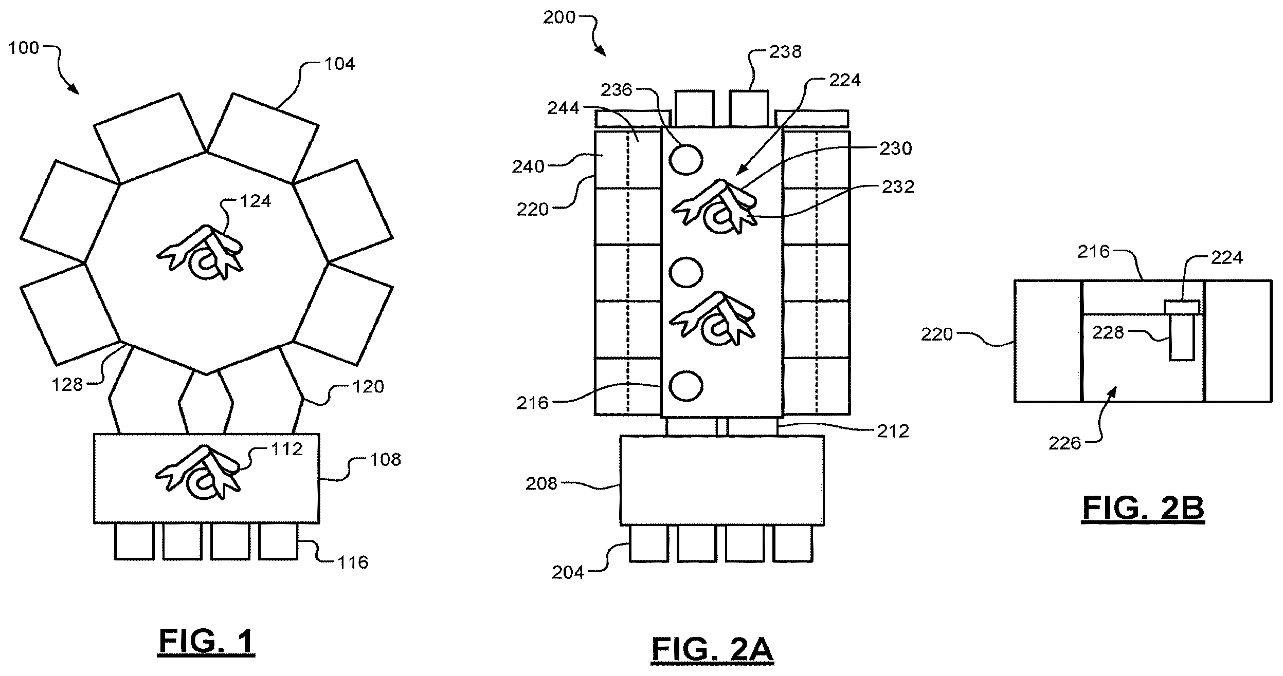 Patent US12562356 — Linear arrangement for substrate processing tools — Figure 1