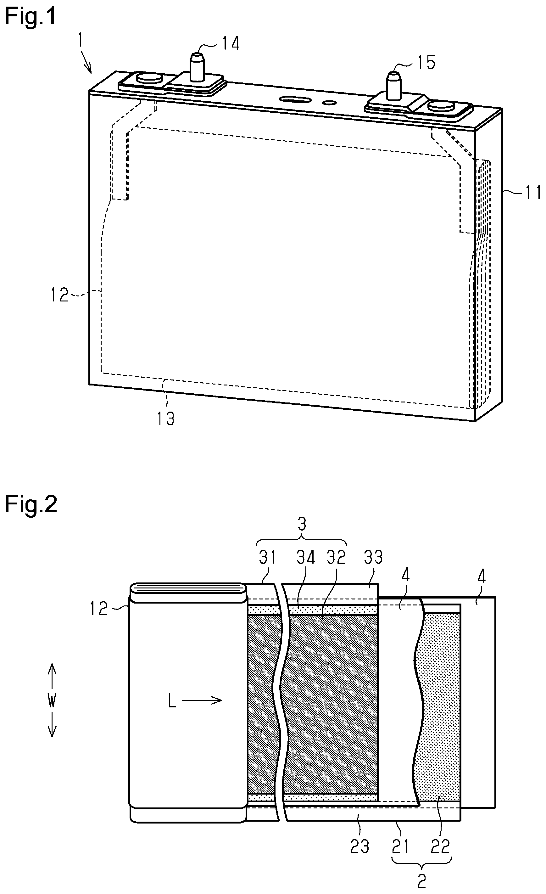 Patent US12562362 — Rechargeable battery and method for manufacturing positive plate of rechargeable battery — Figure 1