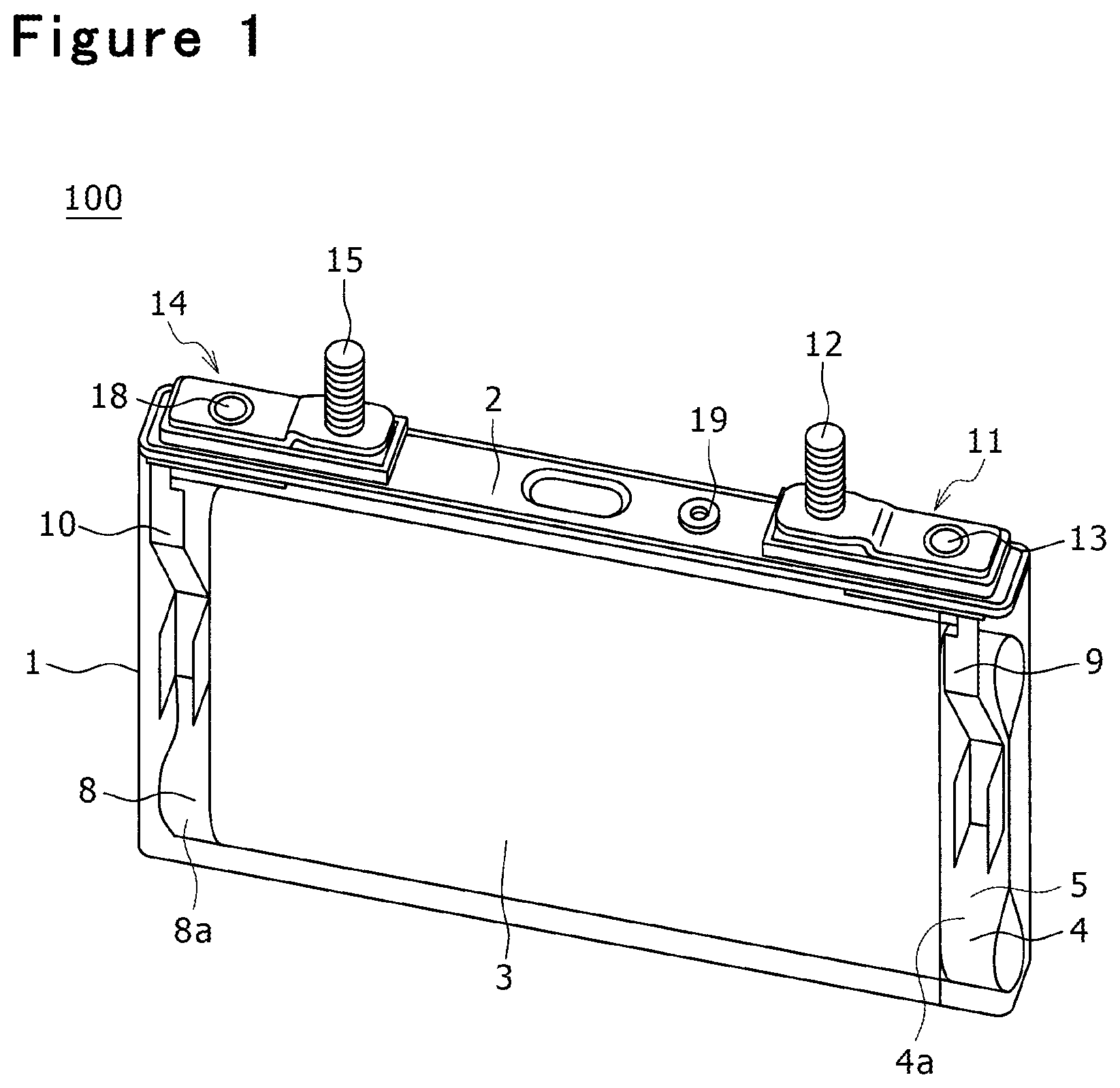 Patent US12562374 — Electrode plate for non-aqueous electrolyte secondary battery and non-aqueous electrolyte secondary battery — Figure 1
