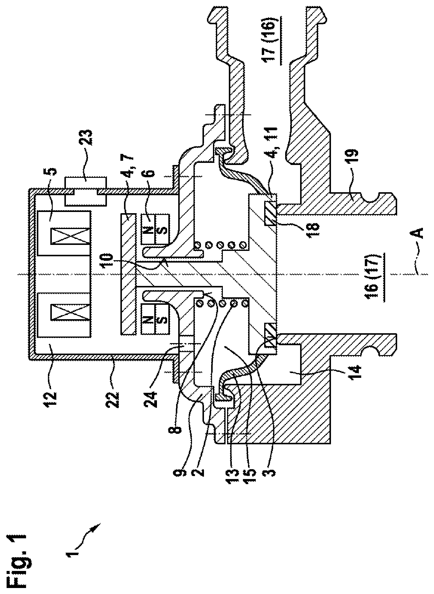 Patent US12562393 — Method for operating a fuel cell system, shutoff valve and fuel cell stack — Figure 1