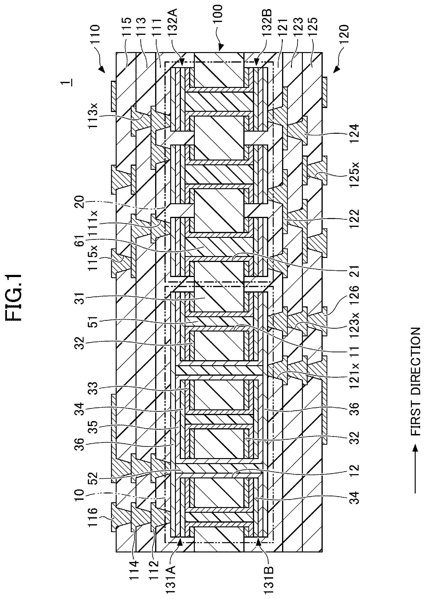 Patent US12562446 — Waveguide substrate and method of making waveguide substrate — Figure 1