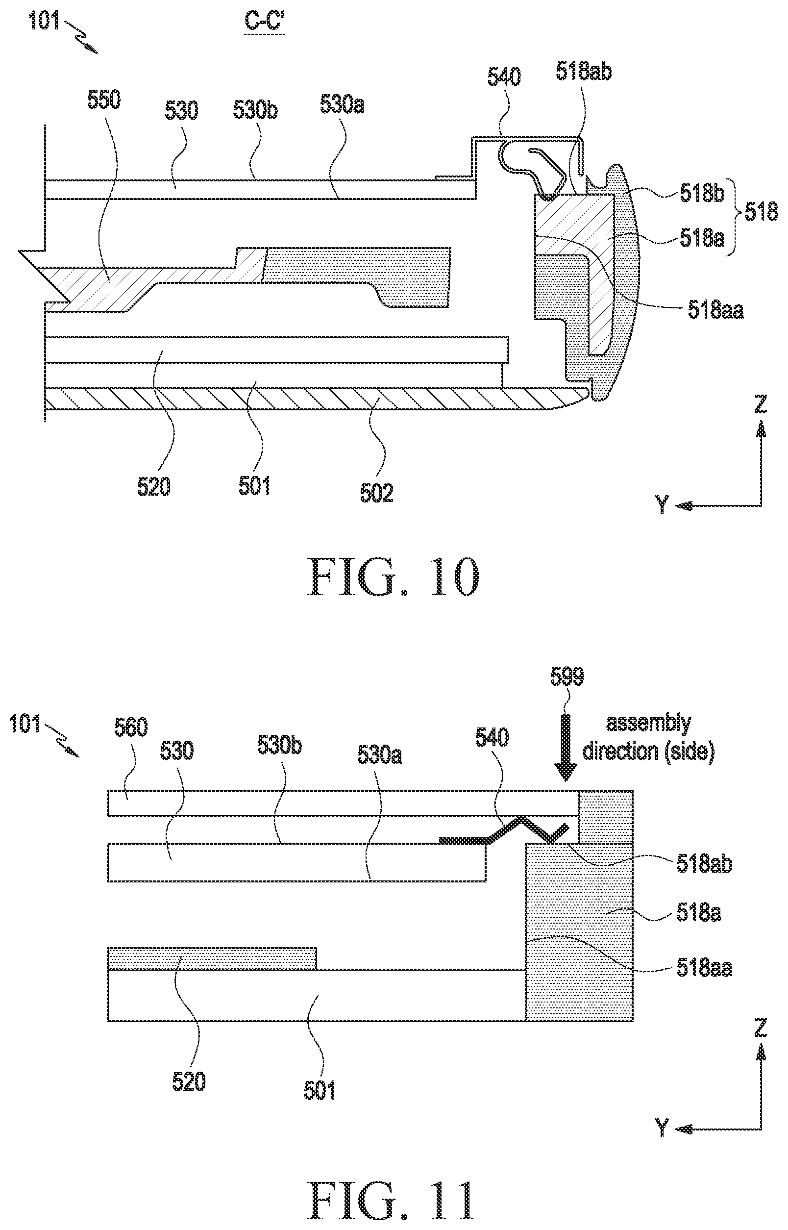 Patent US12562457 Figure 9 – Electronic device including metal antenna