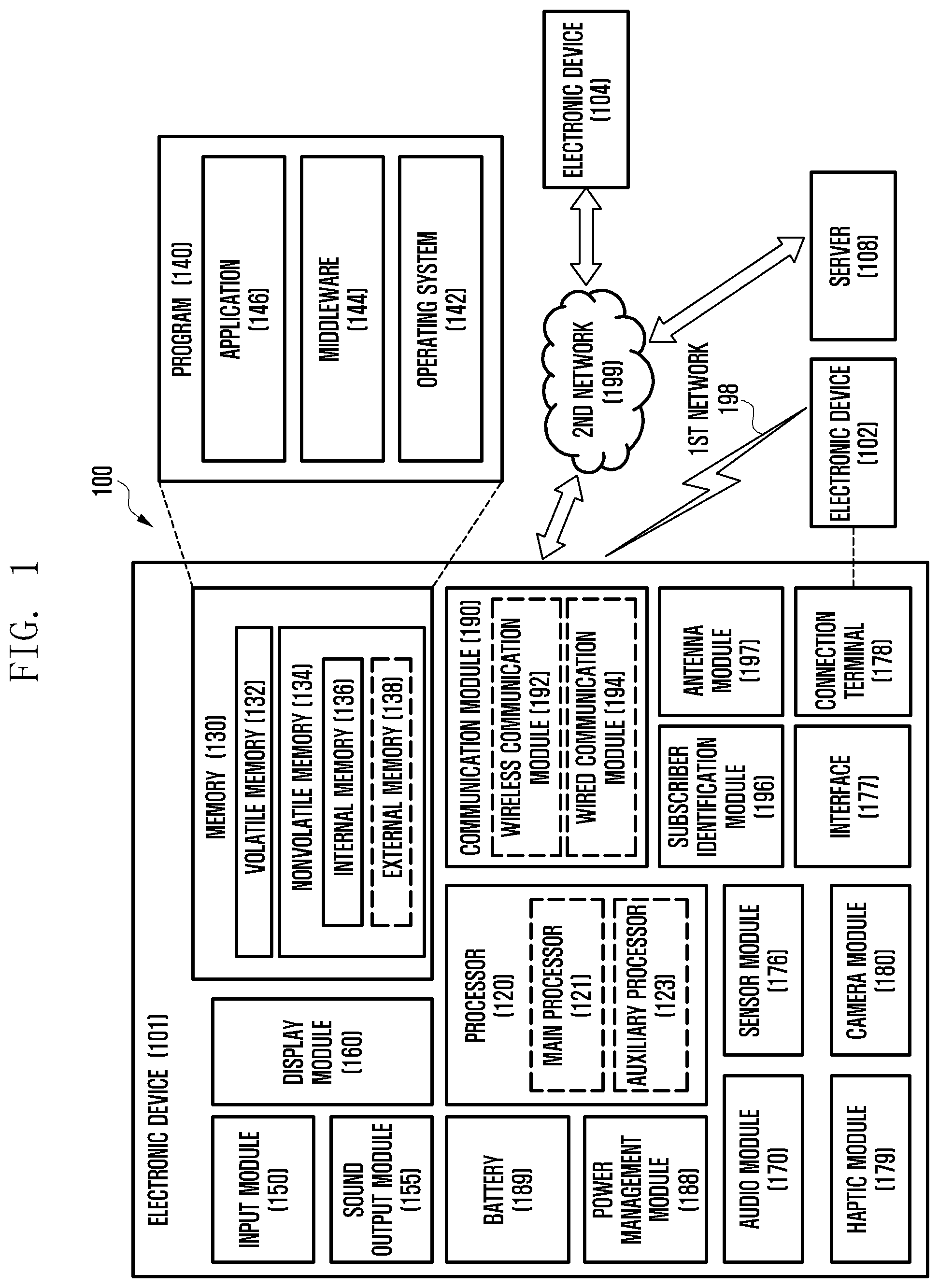 Patent US12562458 — Antenna and electronic device including same — Figure 1