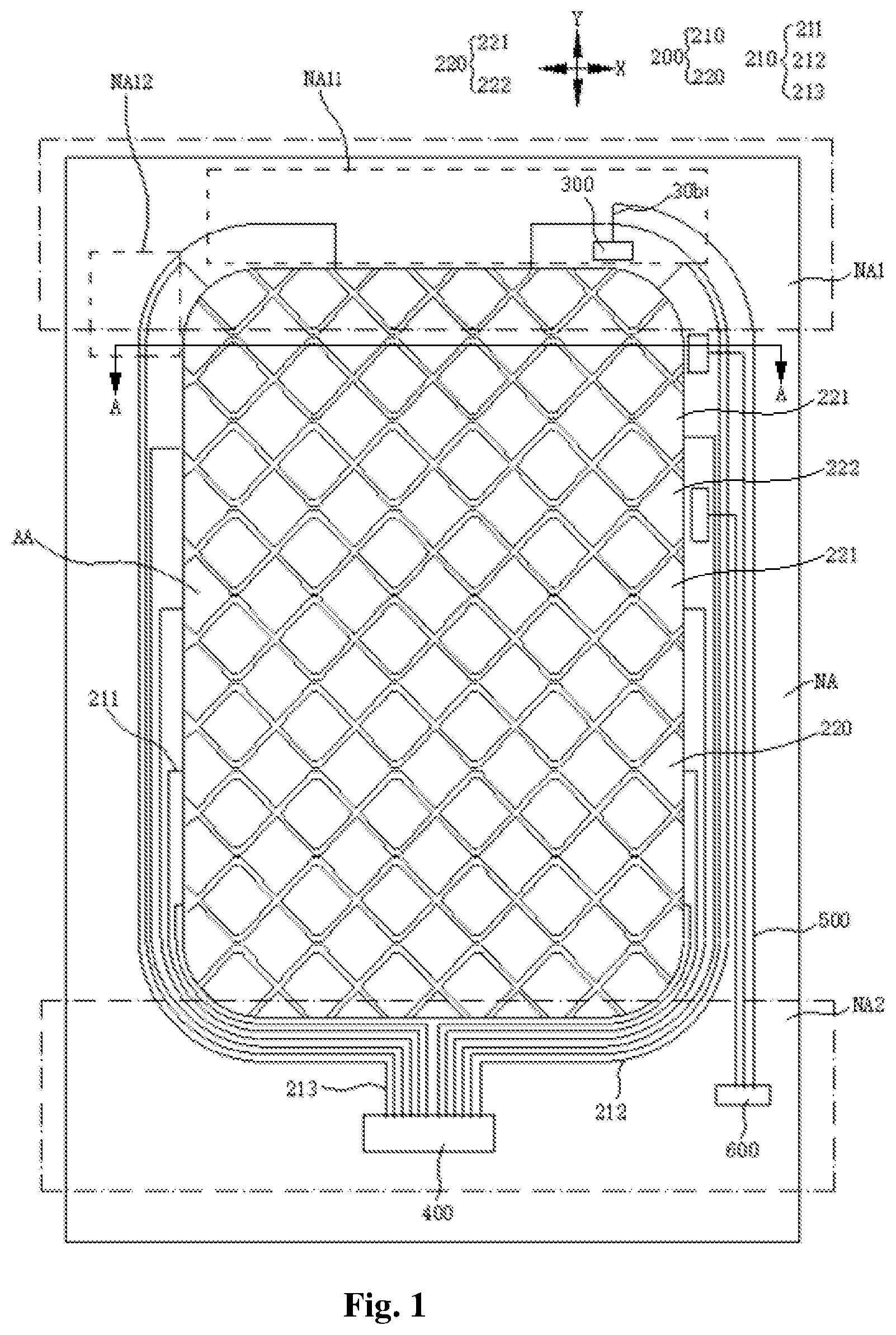 Patent US12562461 Figure 1 – Display panel and display apparatus