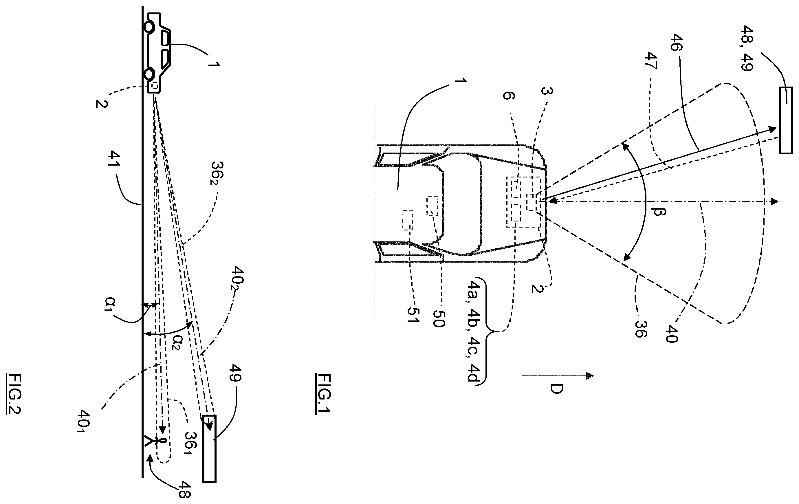Patent US12562465 — Vehicle radar sensor unit with increased vertical resolution — Figure 1