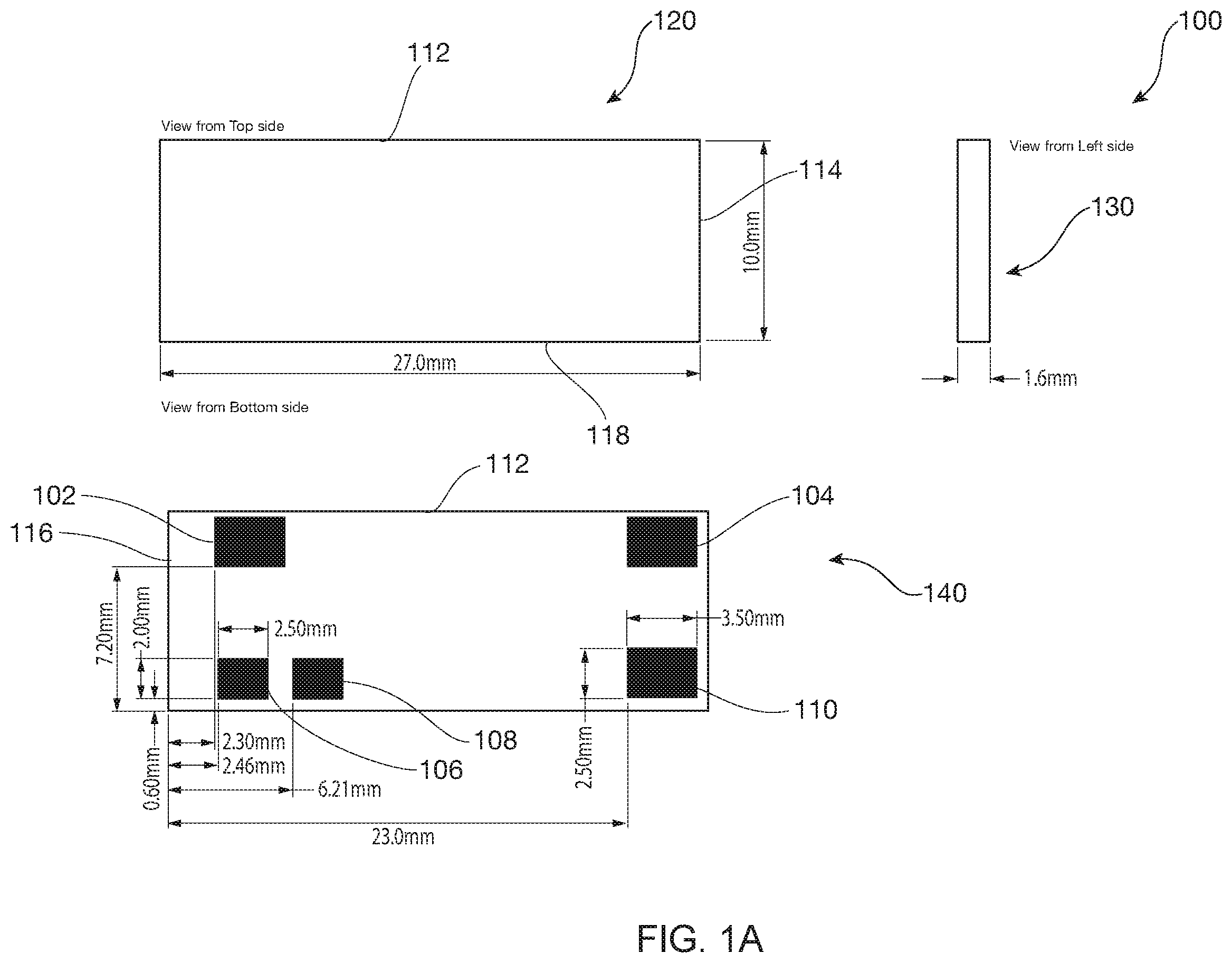 Patent US12562490 — Miniaturized long-term evolution antenna — Figure 1