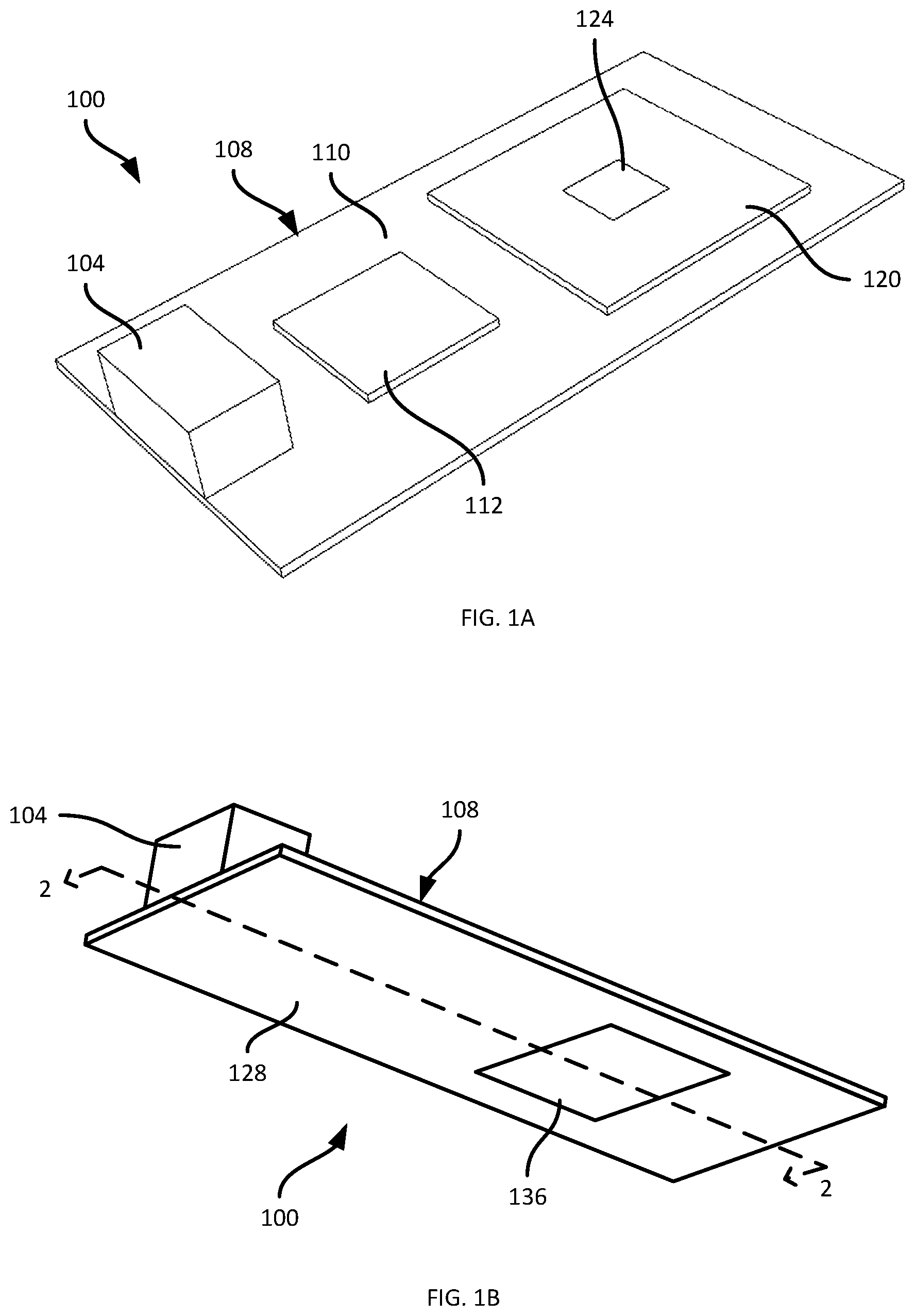 Patent US12562499 Figure 1 – Dual-band phased array antenna assembly