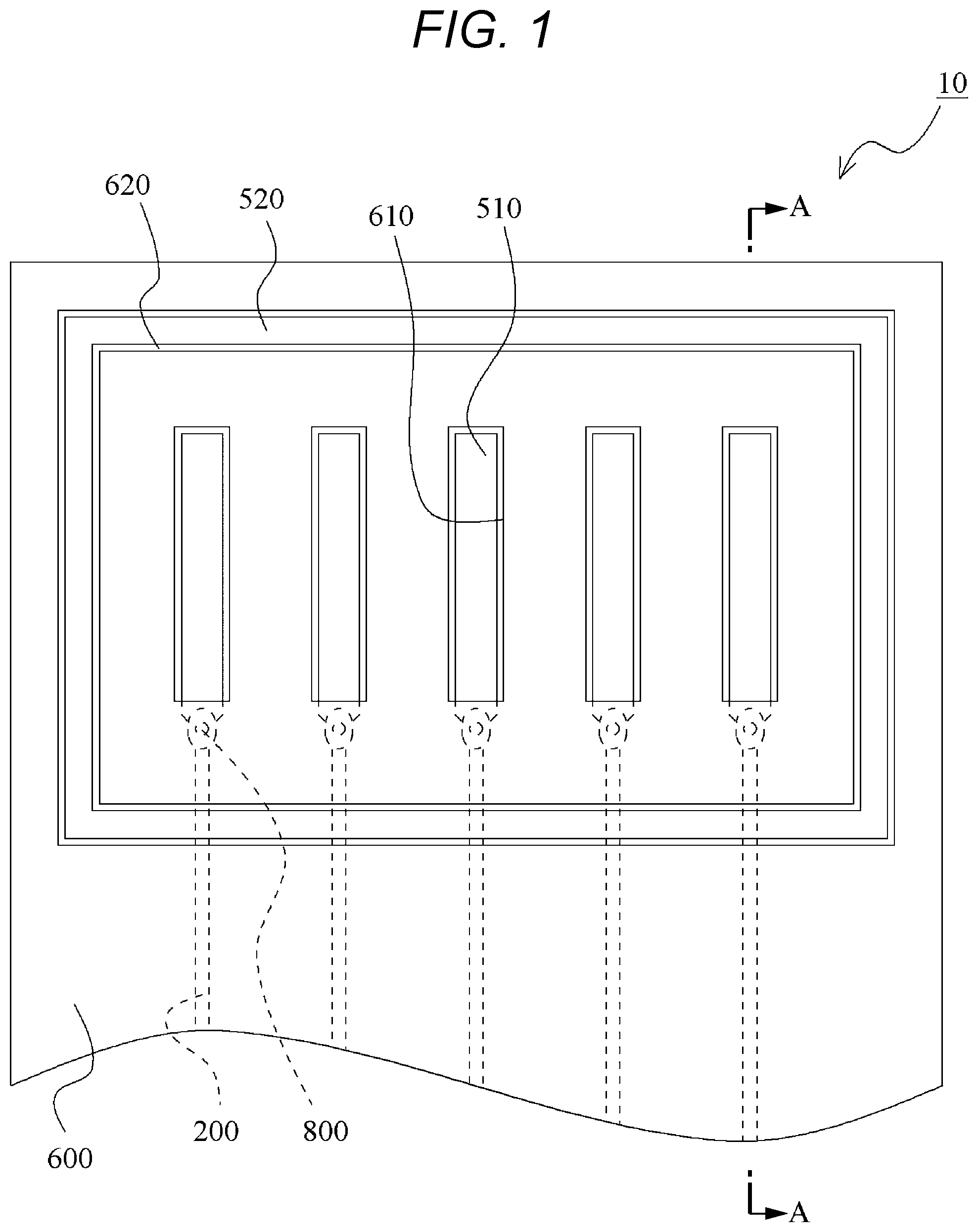 Patent US12562518 — Flexible printed circuit connection structure — Figure 1