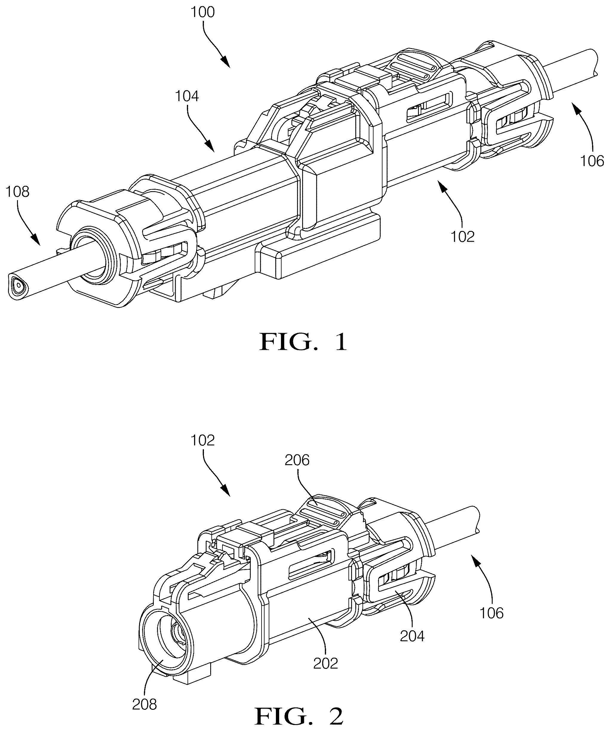 Patent US12562520 — Connector assembly with terminal position assurance and blocking feature — Figure 1