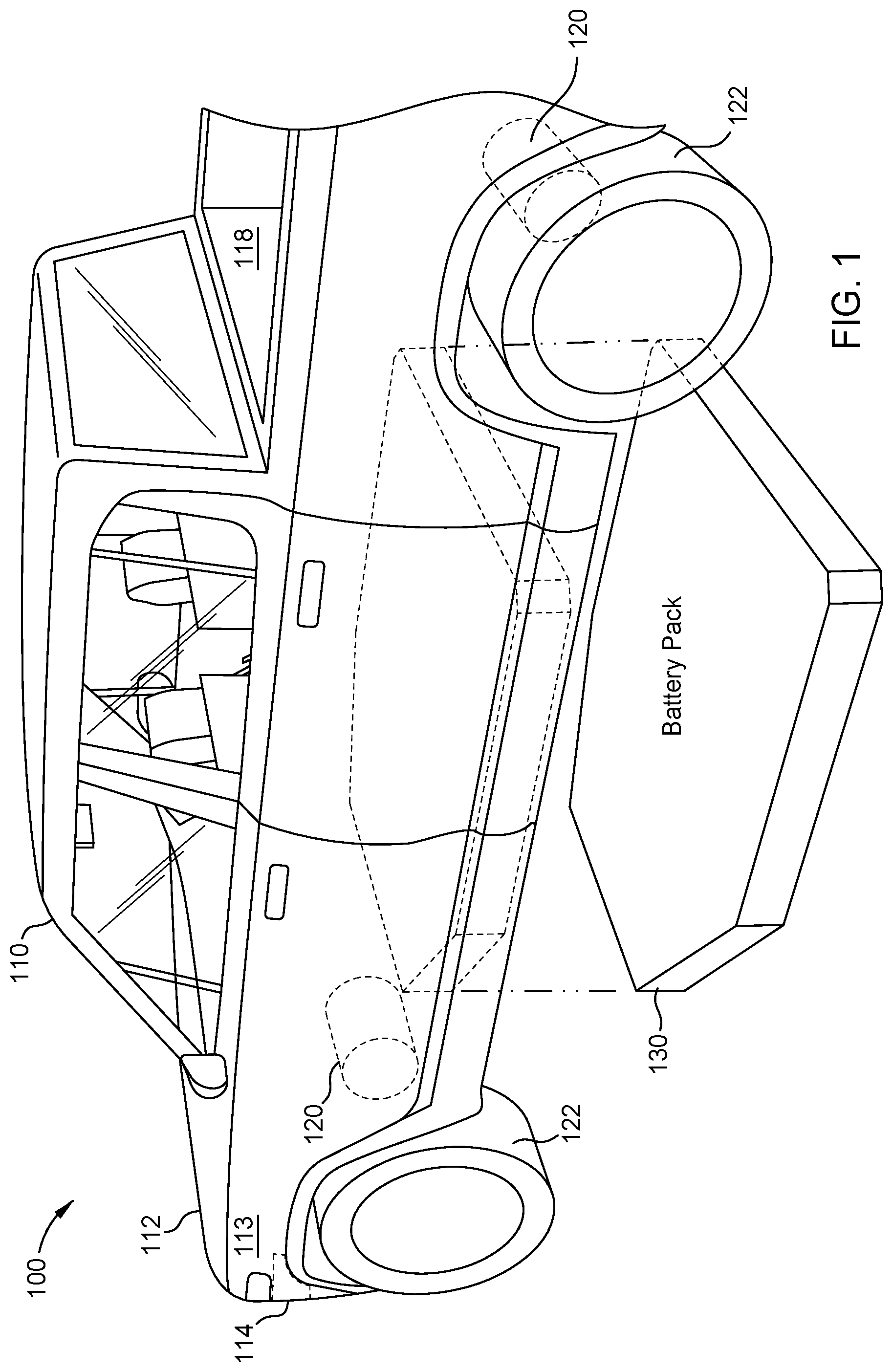 Patent US12562529 — Charging connector release mechanism — Figure 1
