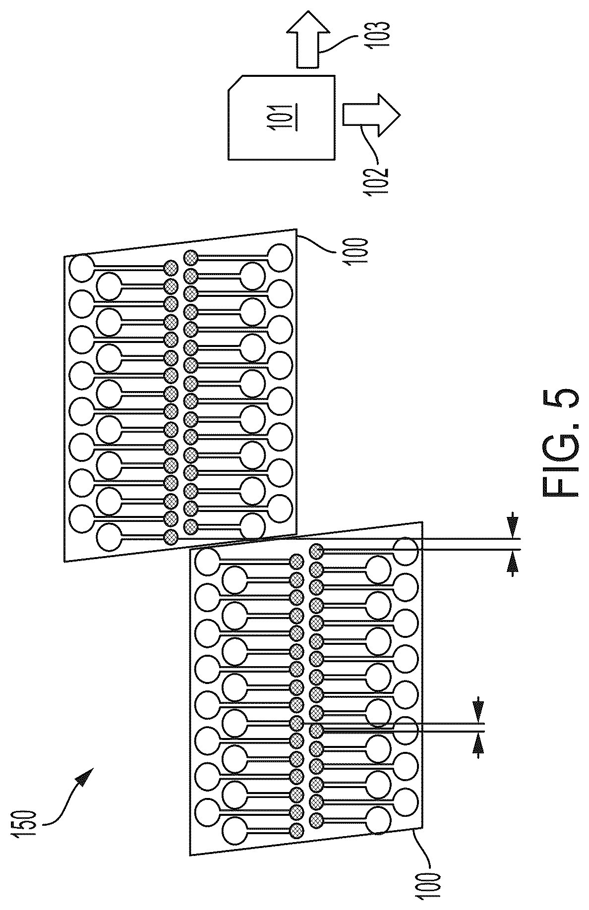 Patent US12562552 Figure 4 – Independently-addressable high power surface-emitting laser array with tight-pitch packing