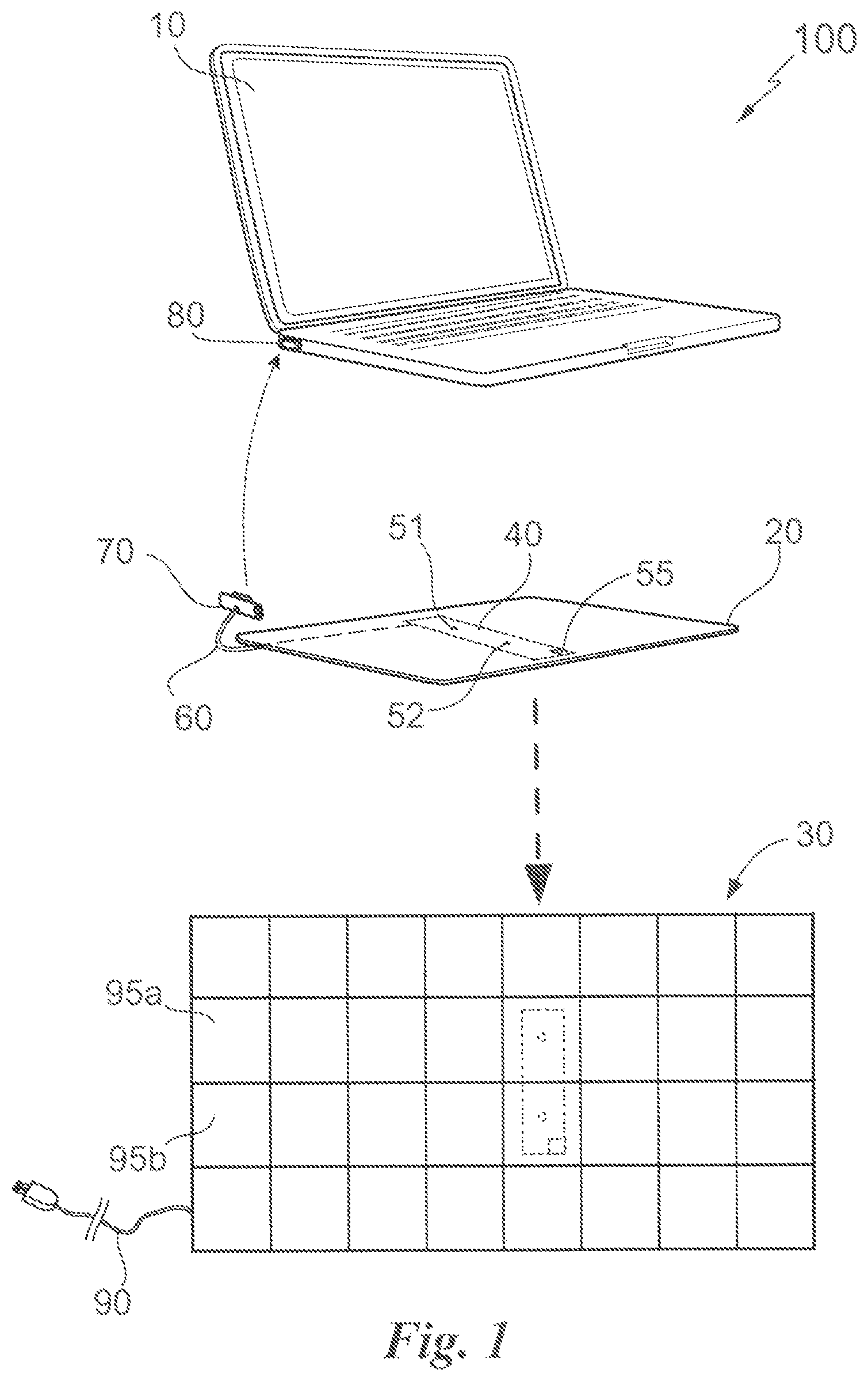 Patent US12562583 — Fuze cart system and method for mobile device charging station — Figure 1