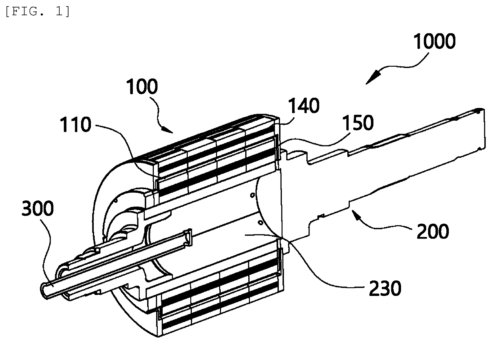 Patent US12562610 — Rotor module with cooling structure — Figure 1
