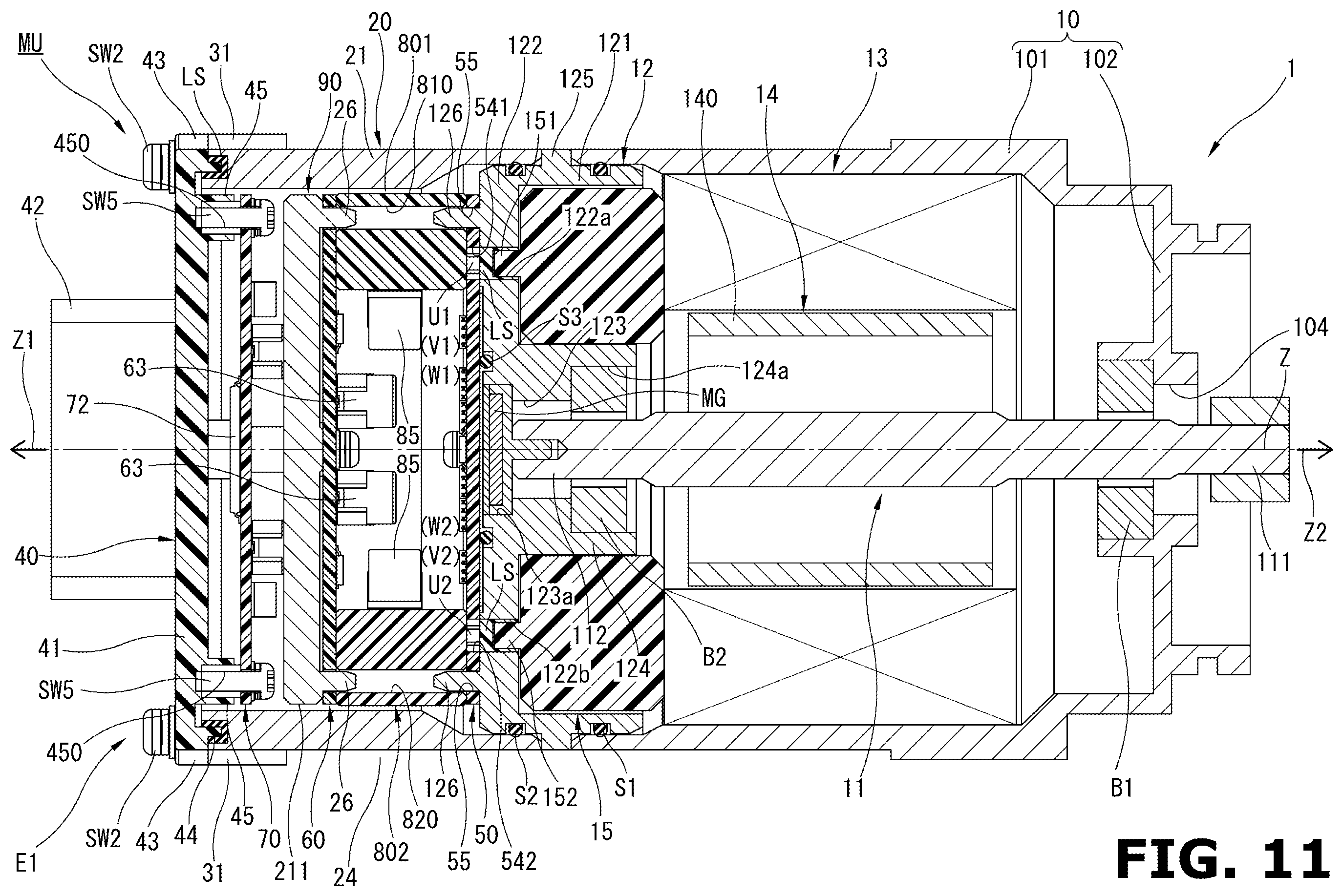 Patent US12562613 Figure 11 – Electronic control device