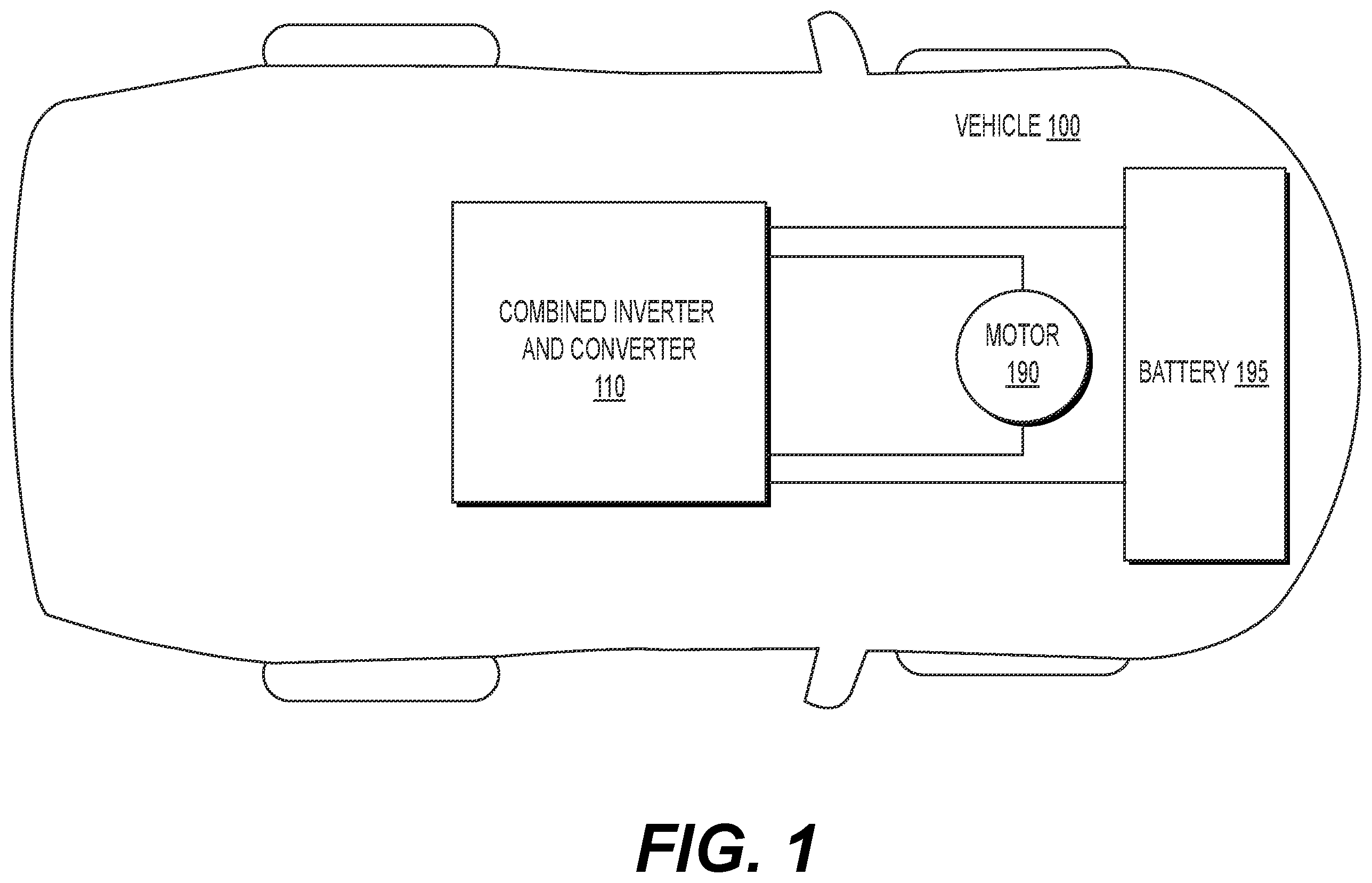 Patent US12562638 Figure 1 – Systems and methods for power module for inverter for electric vehicle