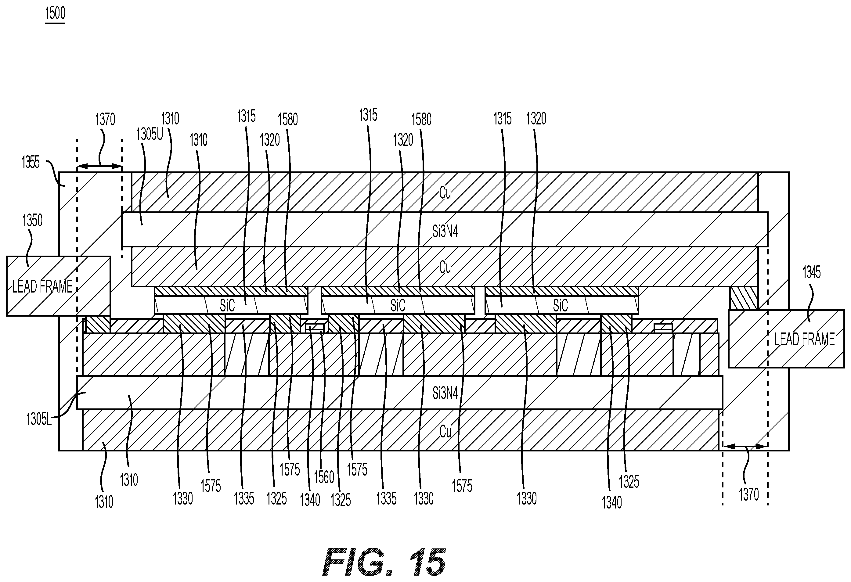 Patent US12562638 Figure 15 – Systems and methods for power module for inverter for electric vehicle