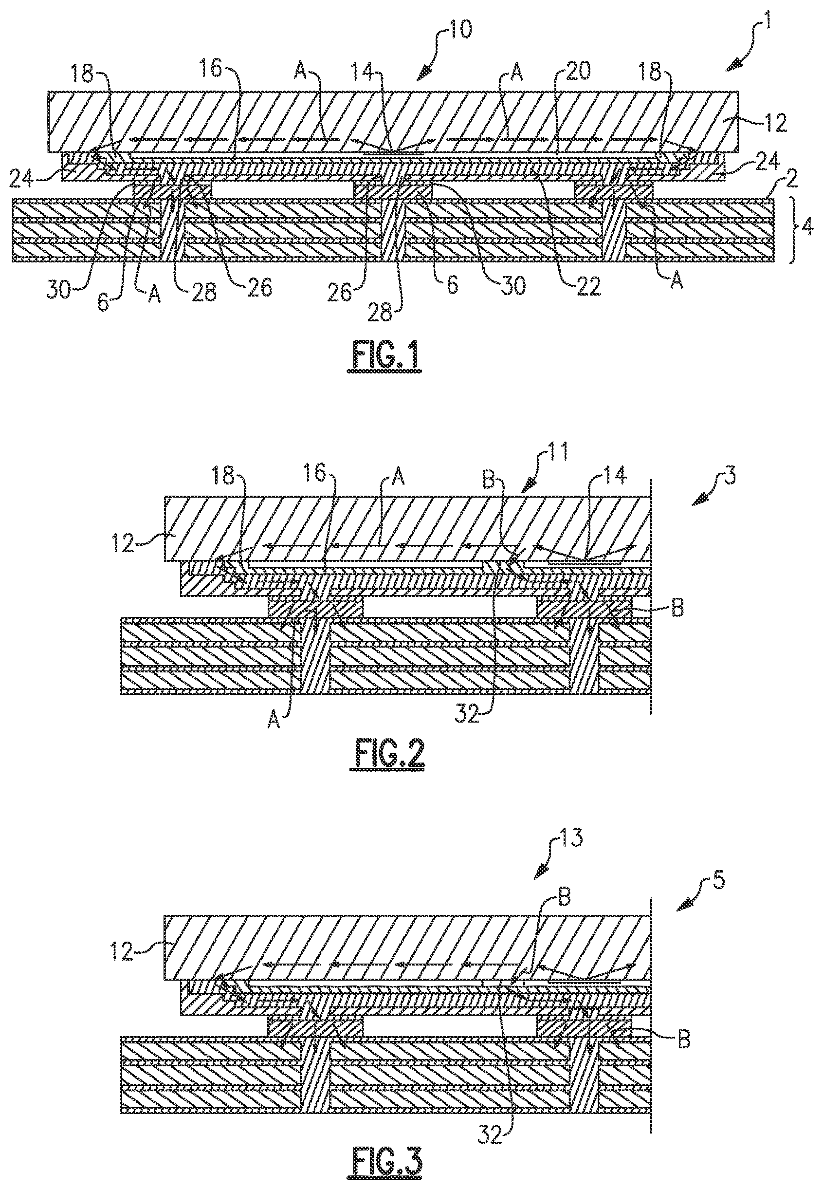 Patent US12562711 Figure 1 – Wafer level package having enhanced thermal dissipation