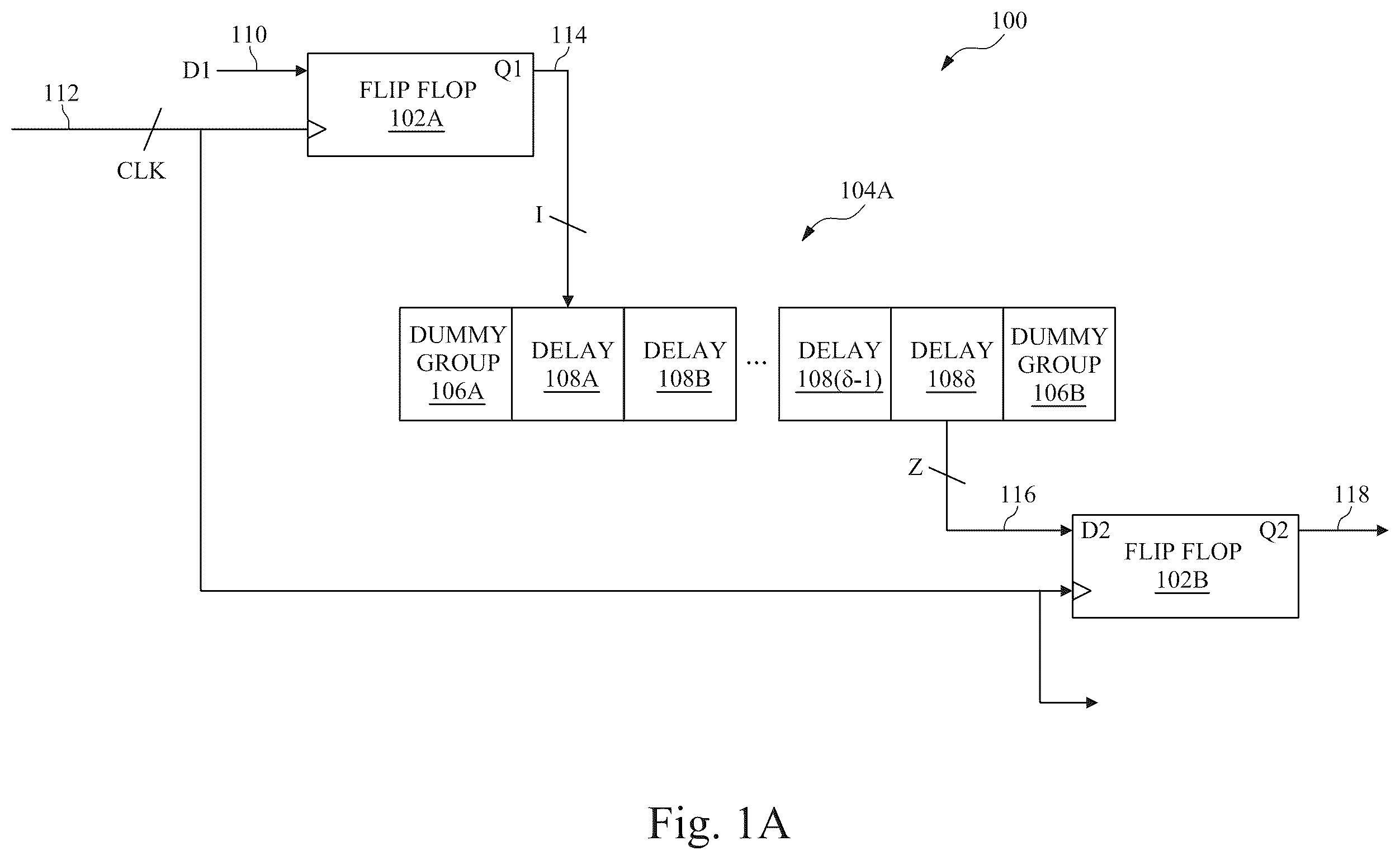 Patent US12562720 — Method of forming semiconductor device including daisy-chained delay cells — Figure 1