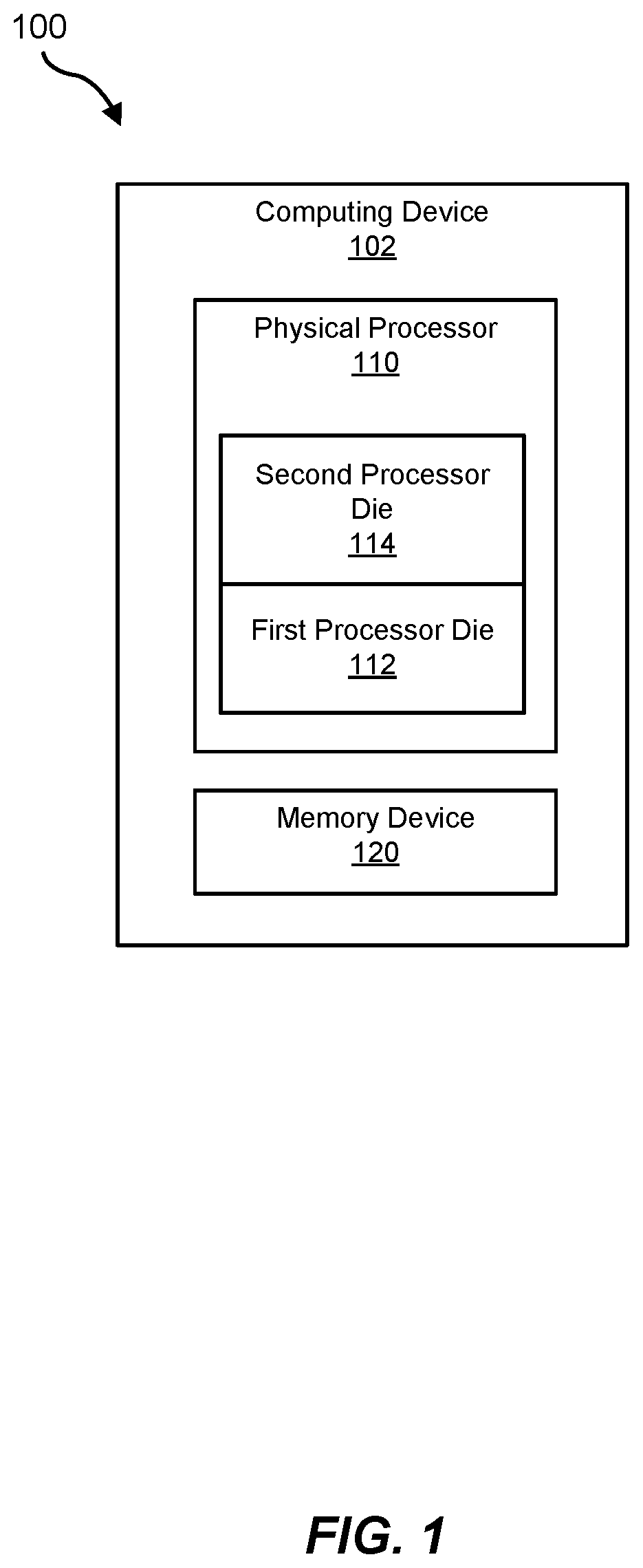 Patent US12562722 — Methods of balancing clock skew in stacked semiconductor devices — Figure 1