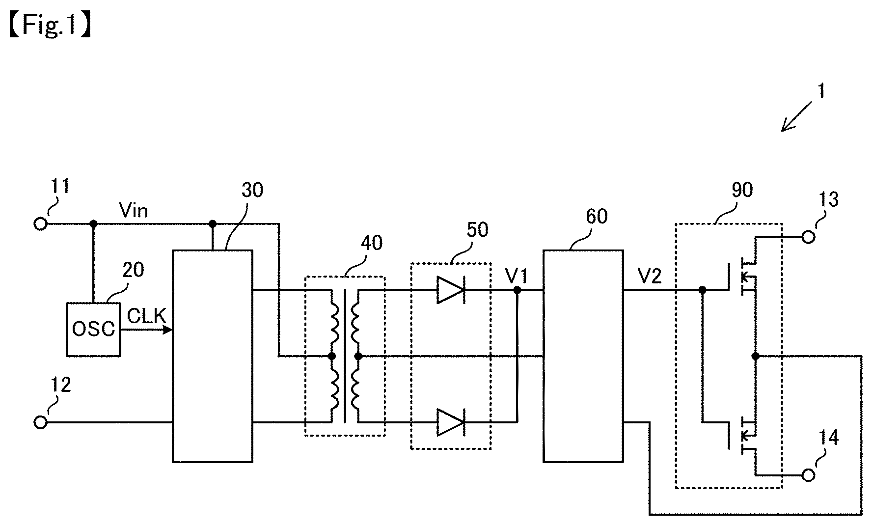 Patent US12562736 — Semiconductor relay device — Figure 1