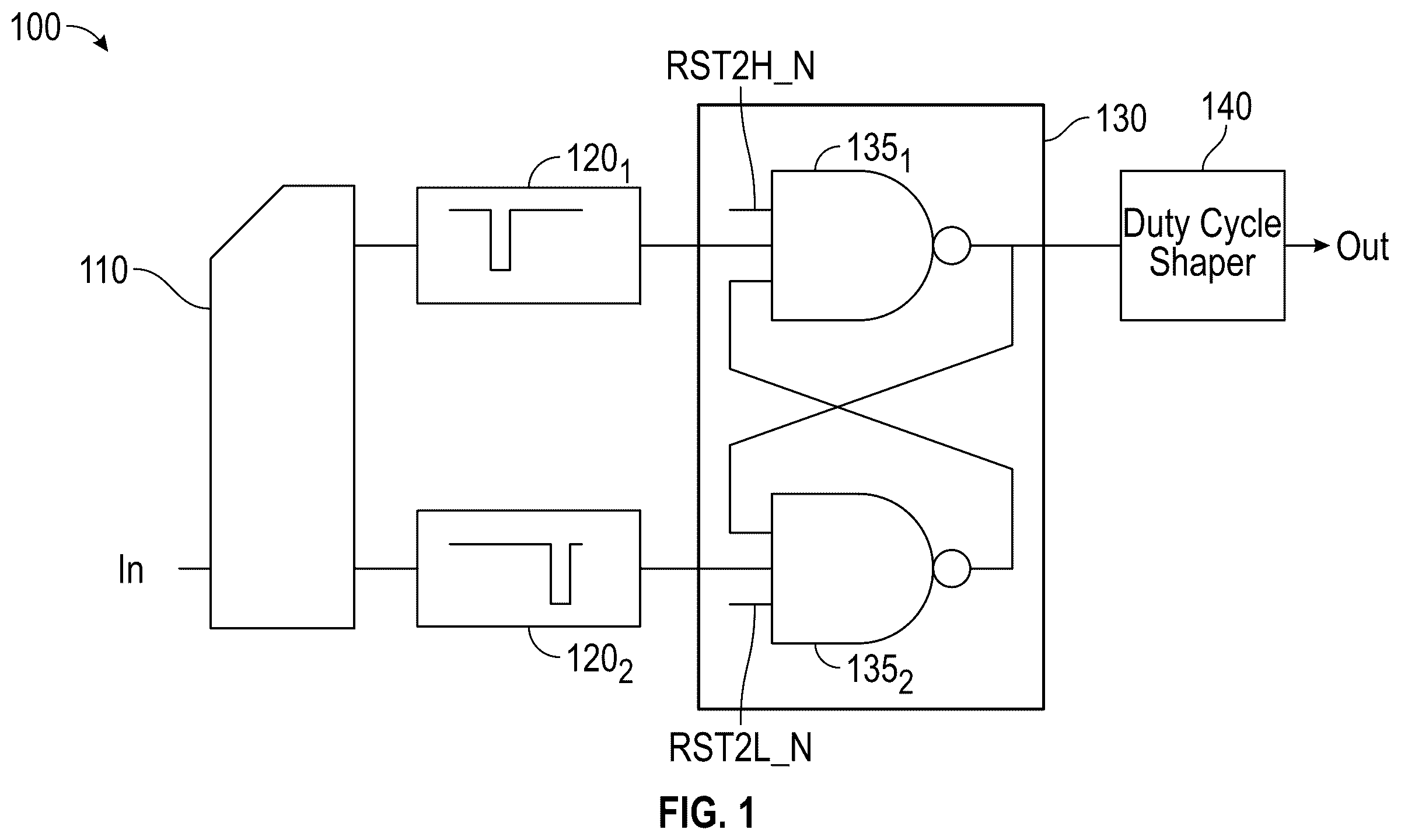 Patent US12562741 — Low distortion level shifter — Figure 1