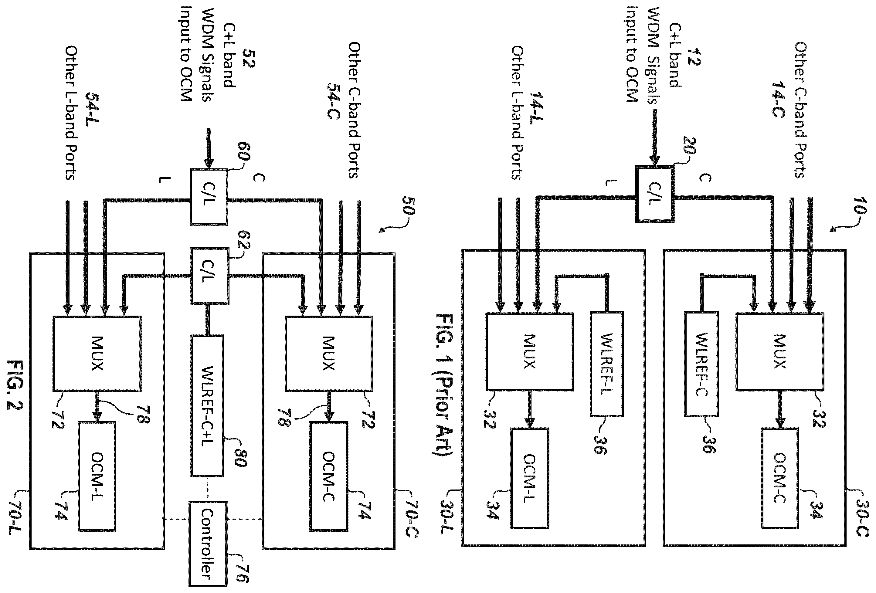Patent US12562833 Figure 1 – Wavelength-tuned SLED used as optical source for ultra-wideband wavelength reference