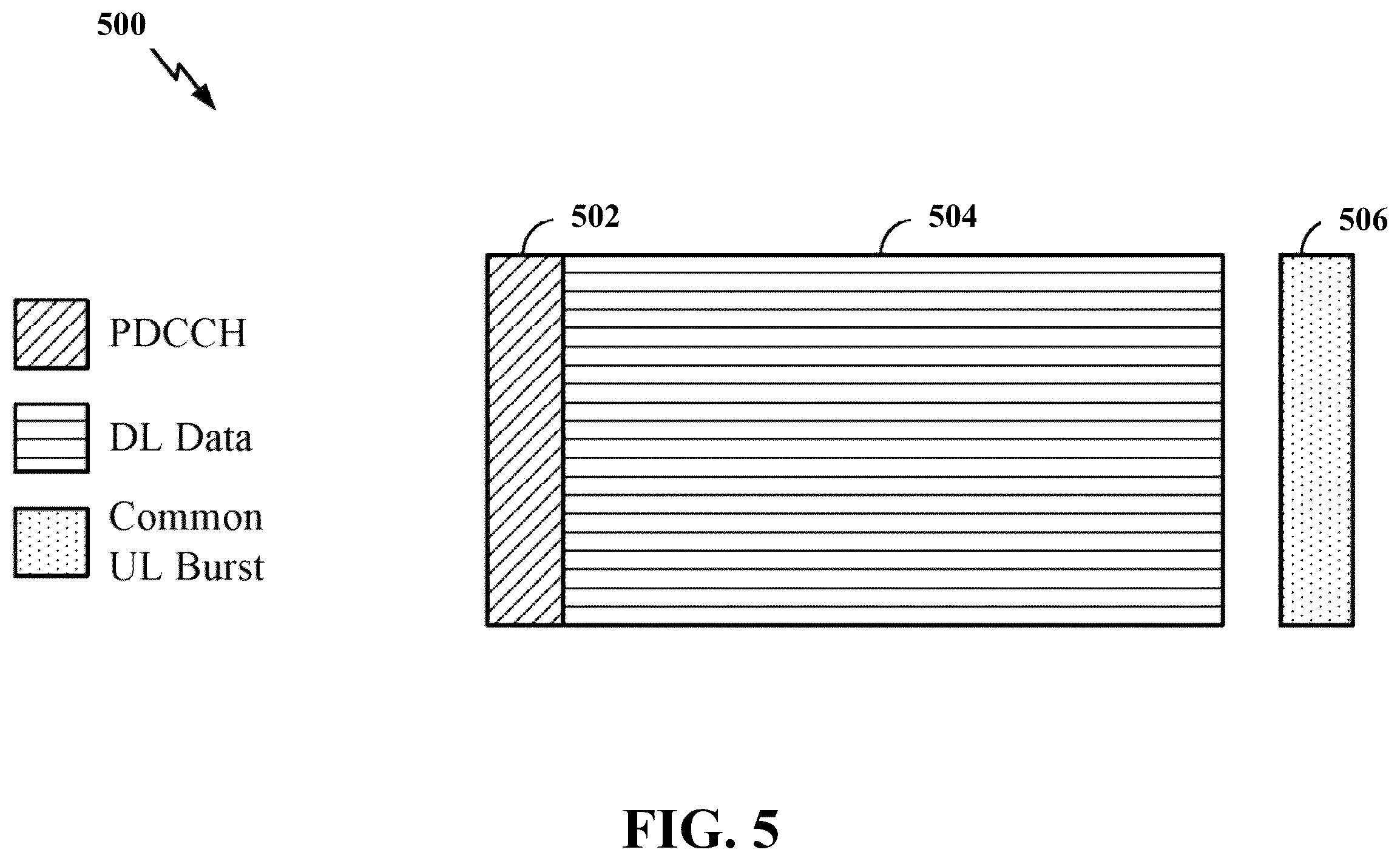 Patent US12562856 Figure 5 – Inter panel reception at UE