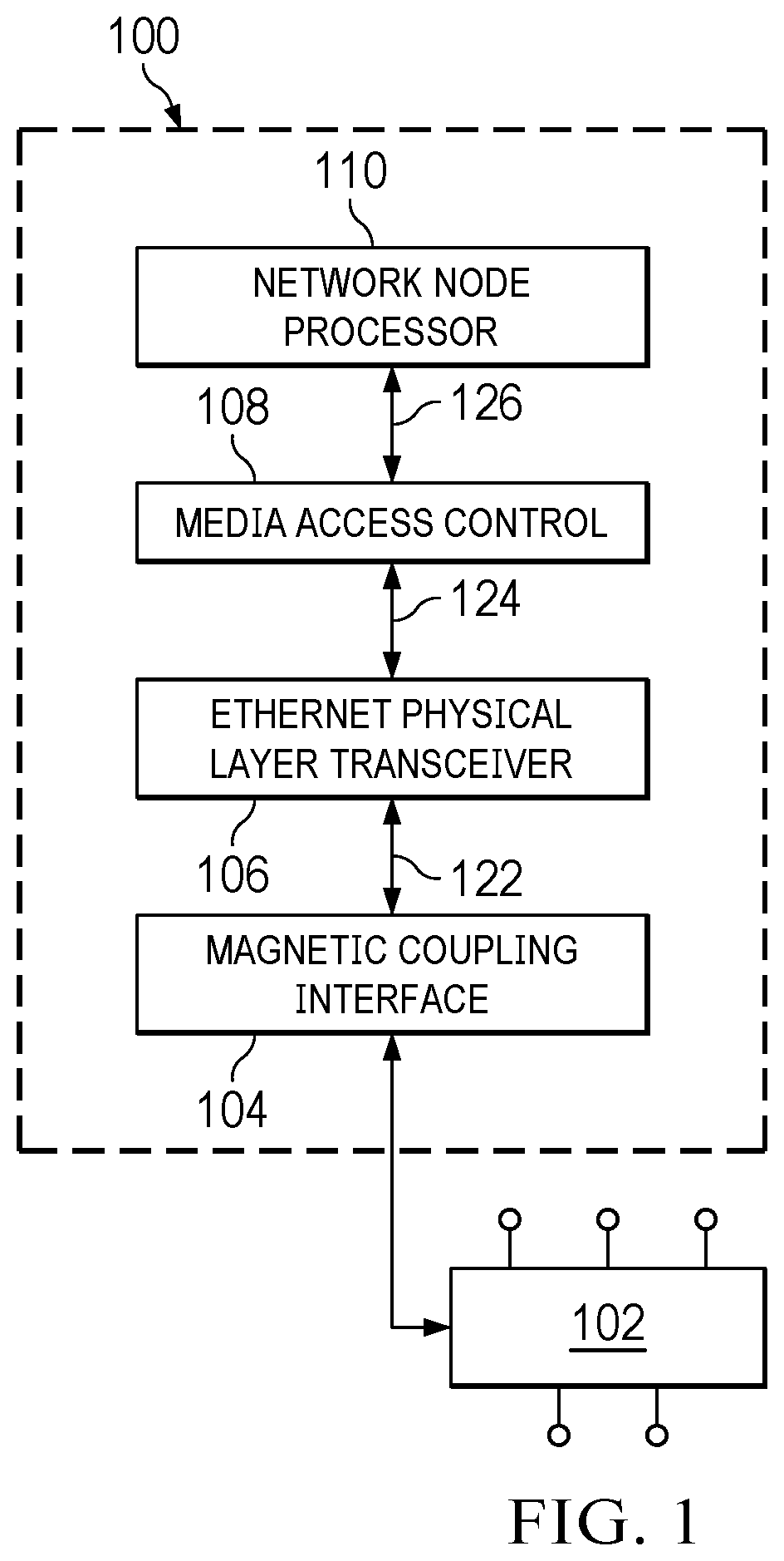 Patent US12562941 — Joint timing recovery and decision feedback equalizer adaptation in wireline network receivers — Figure 1