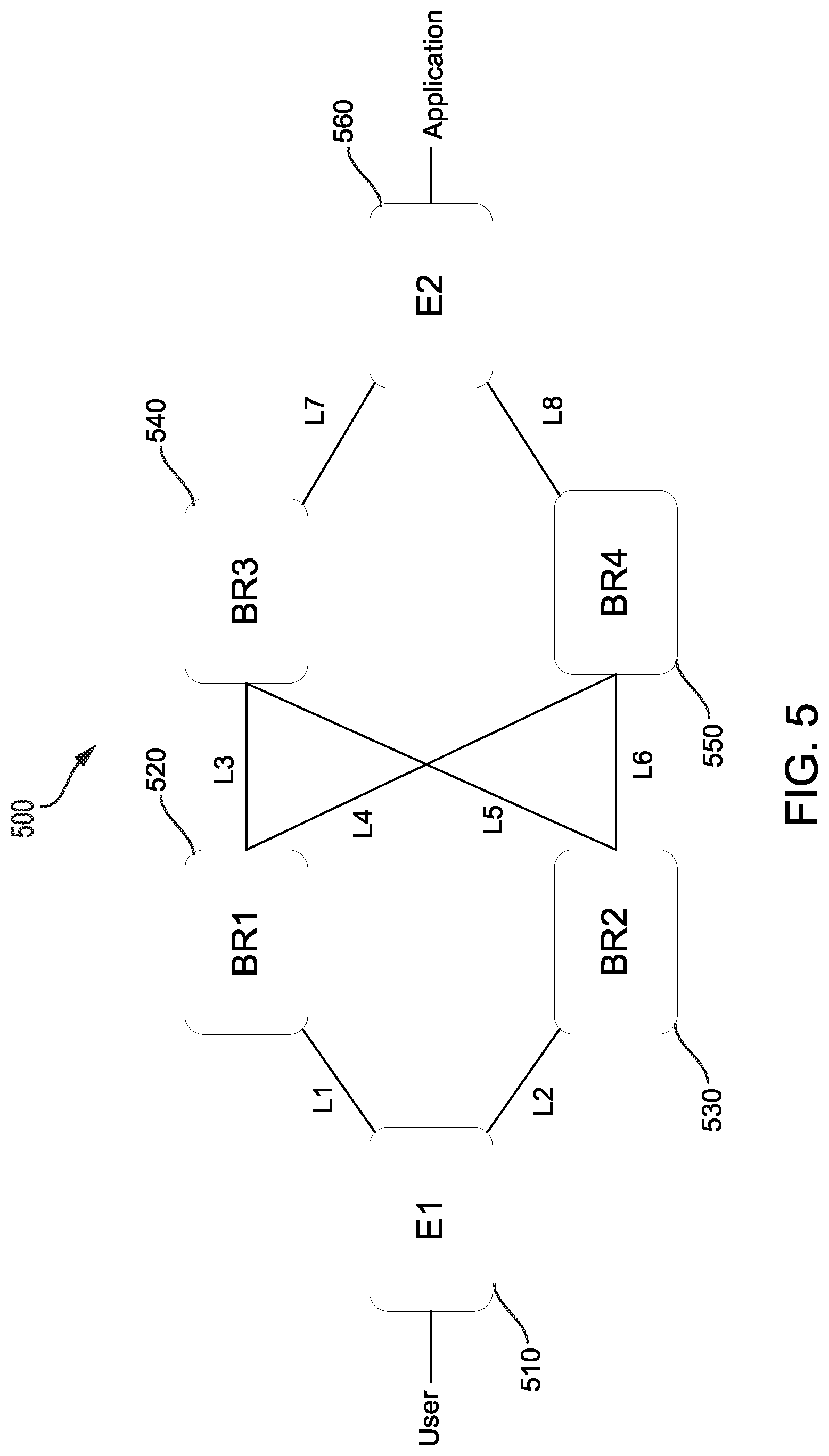 Patent US12562978 Figure 6 – Optimizing application performance in hierarchical SD-WAN