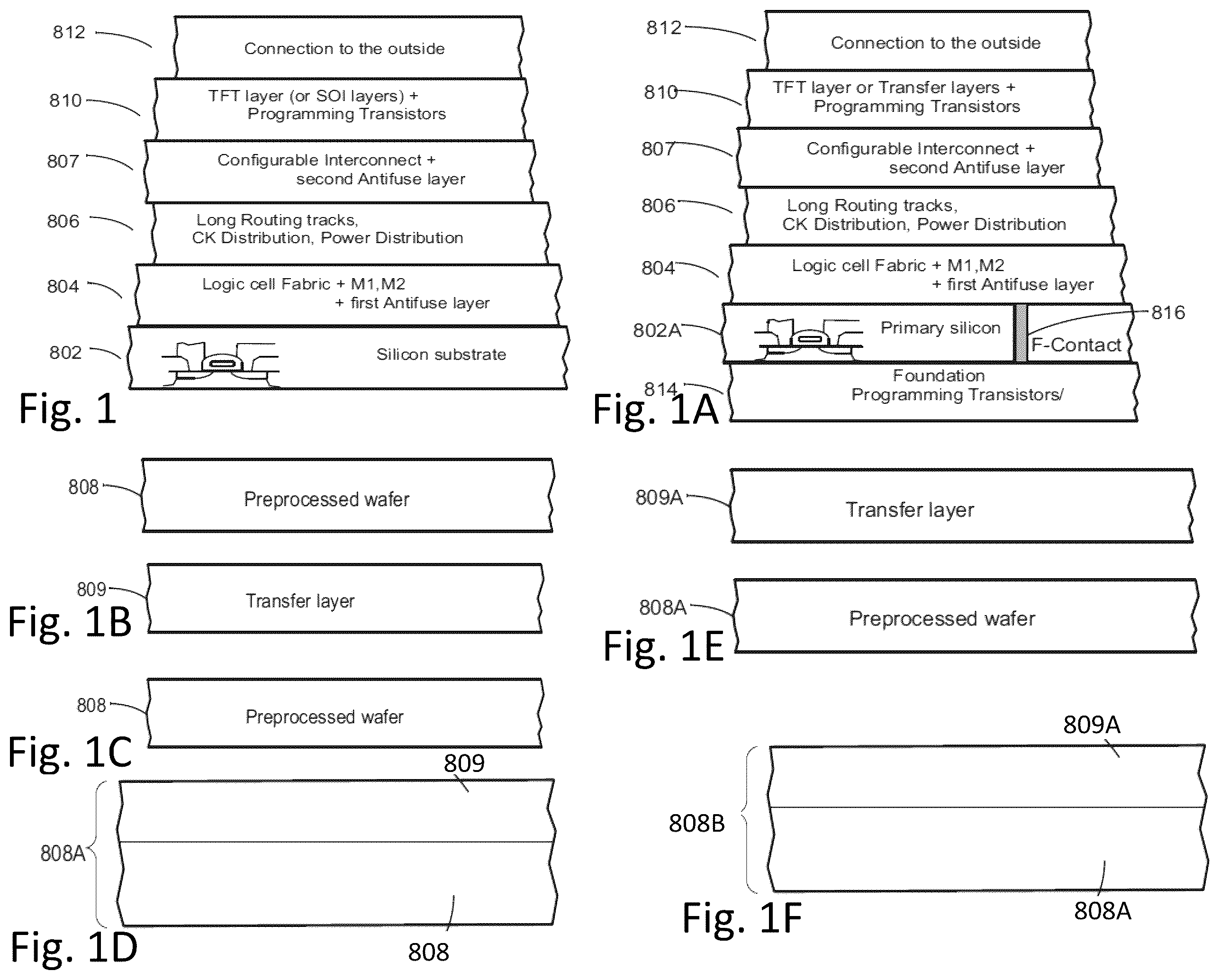 Patent US12564006 Figure 1 – 3D semiconductor device and structure with memory cells and multiple metal layers