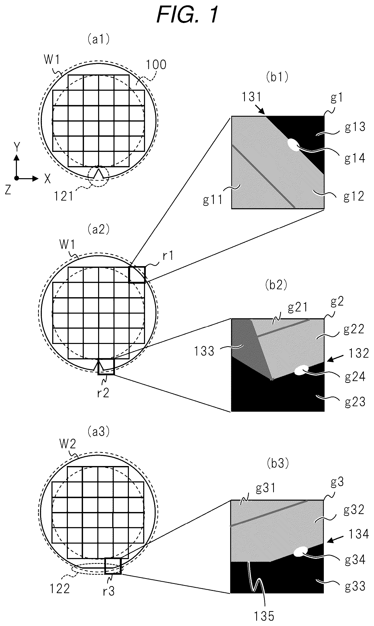 Patent US12564016 Figure 1 – Defect observation method, apparatus, and program