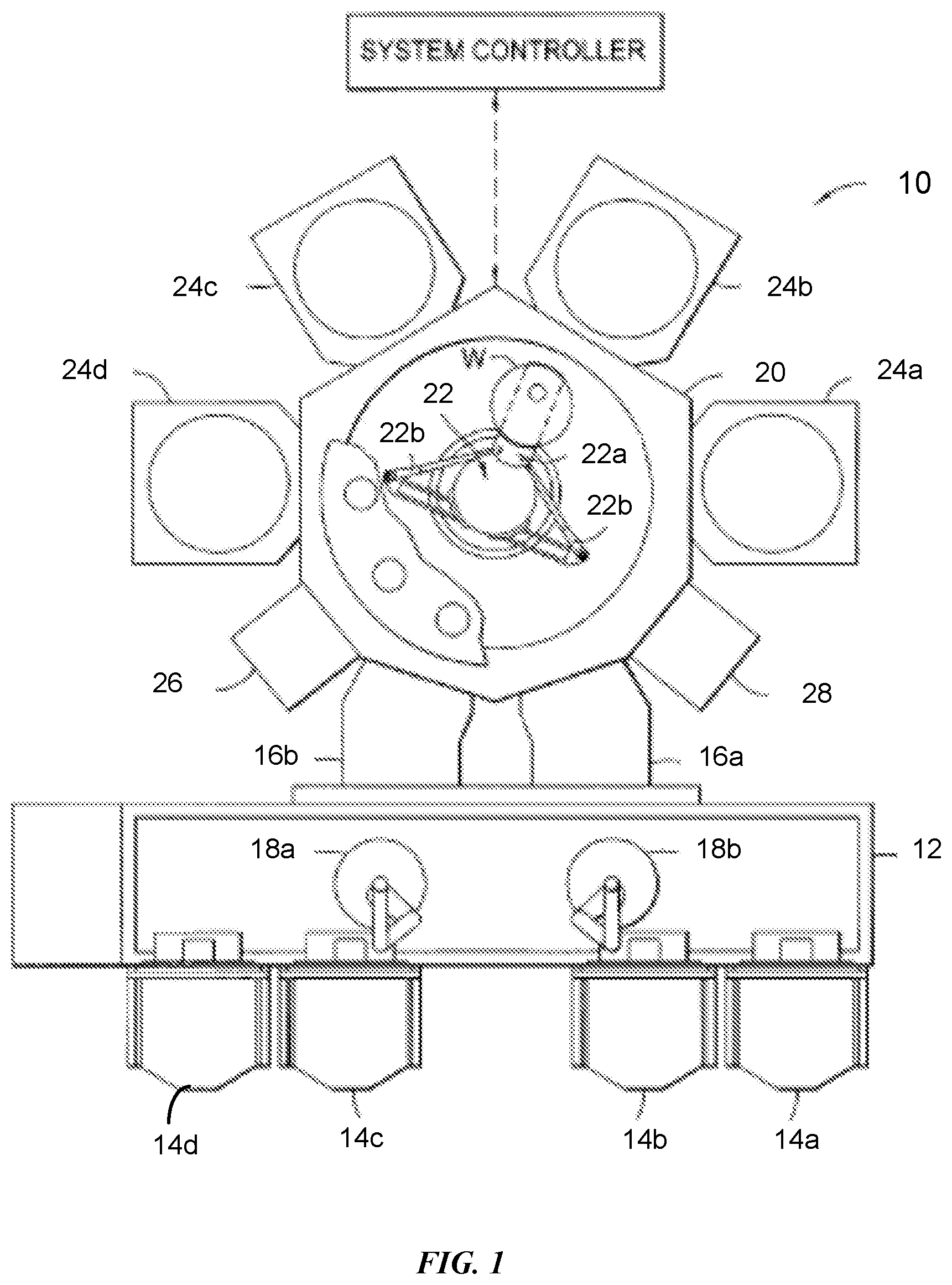 Patent US12564022 — Carbon hardmask opening using boron nitride mask — Figure 1