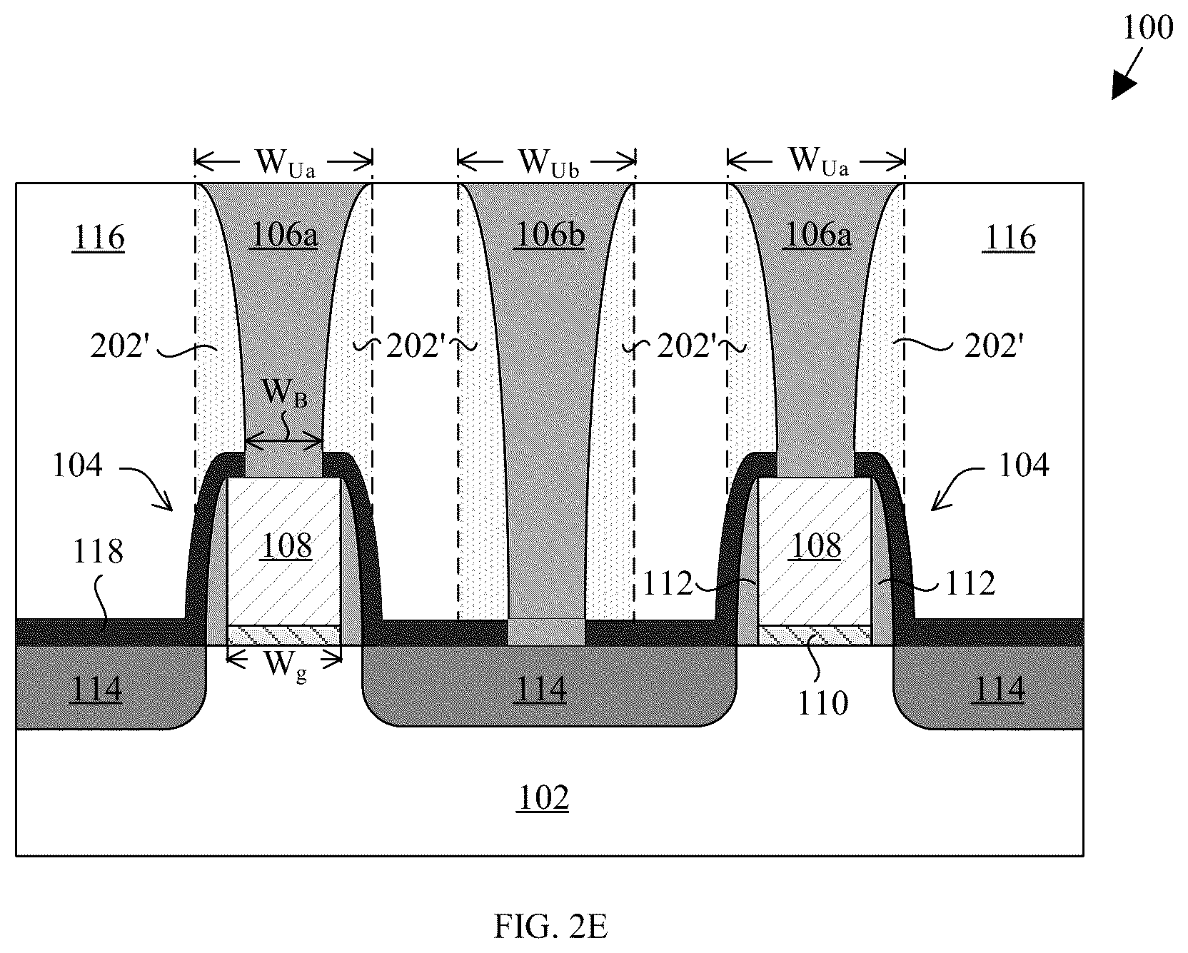 Patent US12564029 Figure 4 – Contact via structures of semiconductor devices