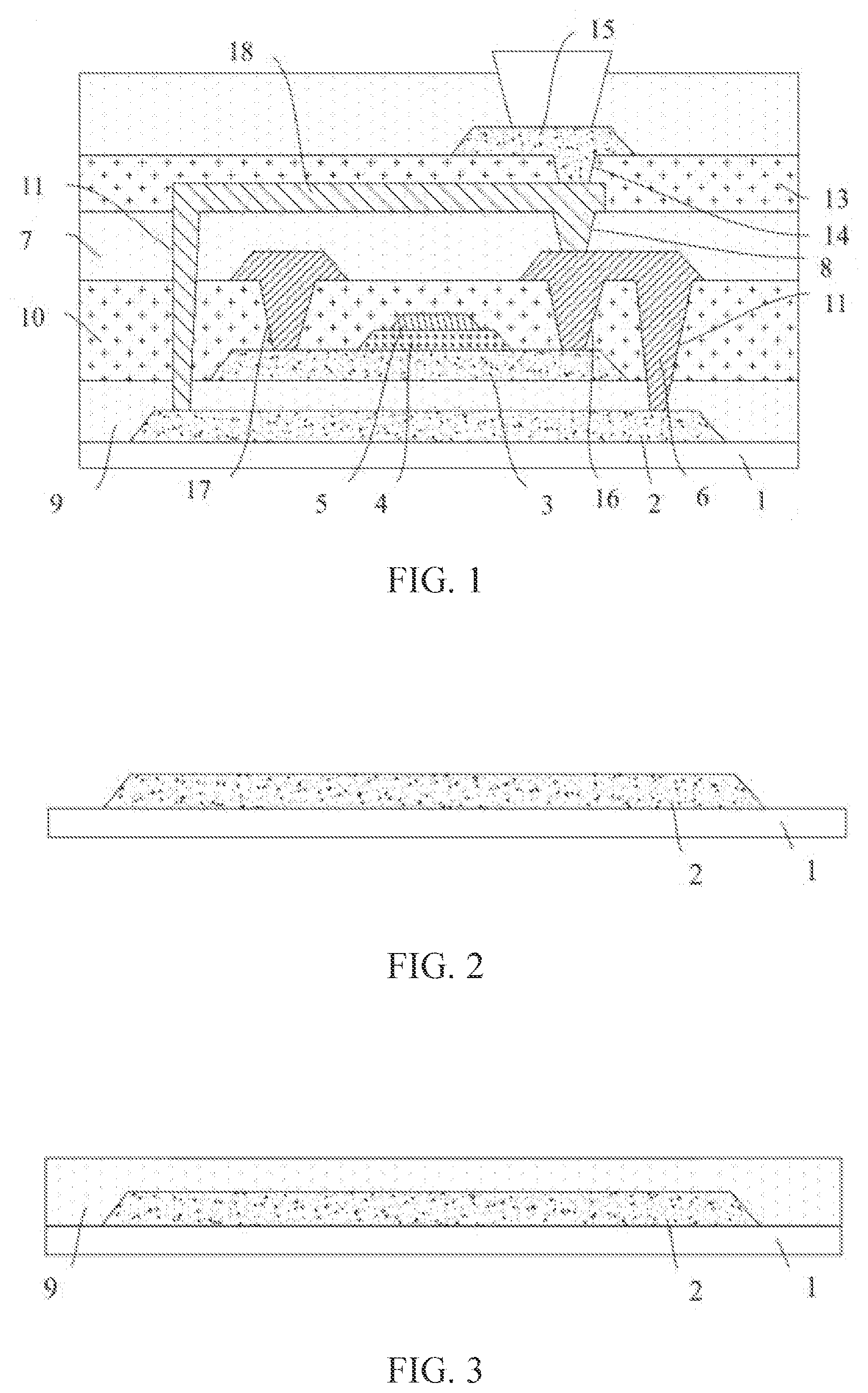 Patent US12564038 — Thin film transistor array substrate, manufacturing method, and display panel — Figure 1