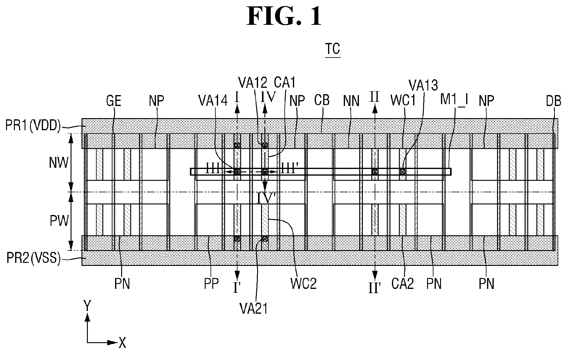 Patent US12564041 Figure 1 – Semiconductor device