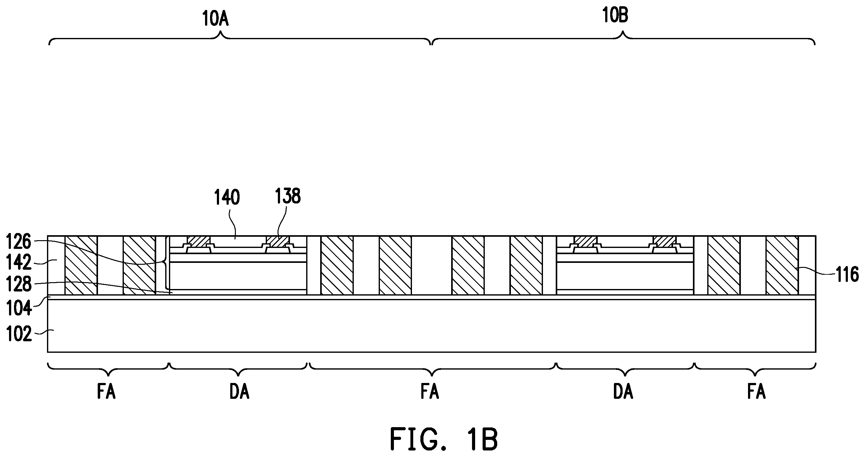 Patent US12564054 Figure 2 – Package structure