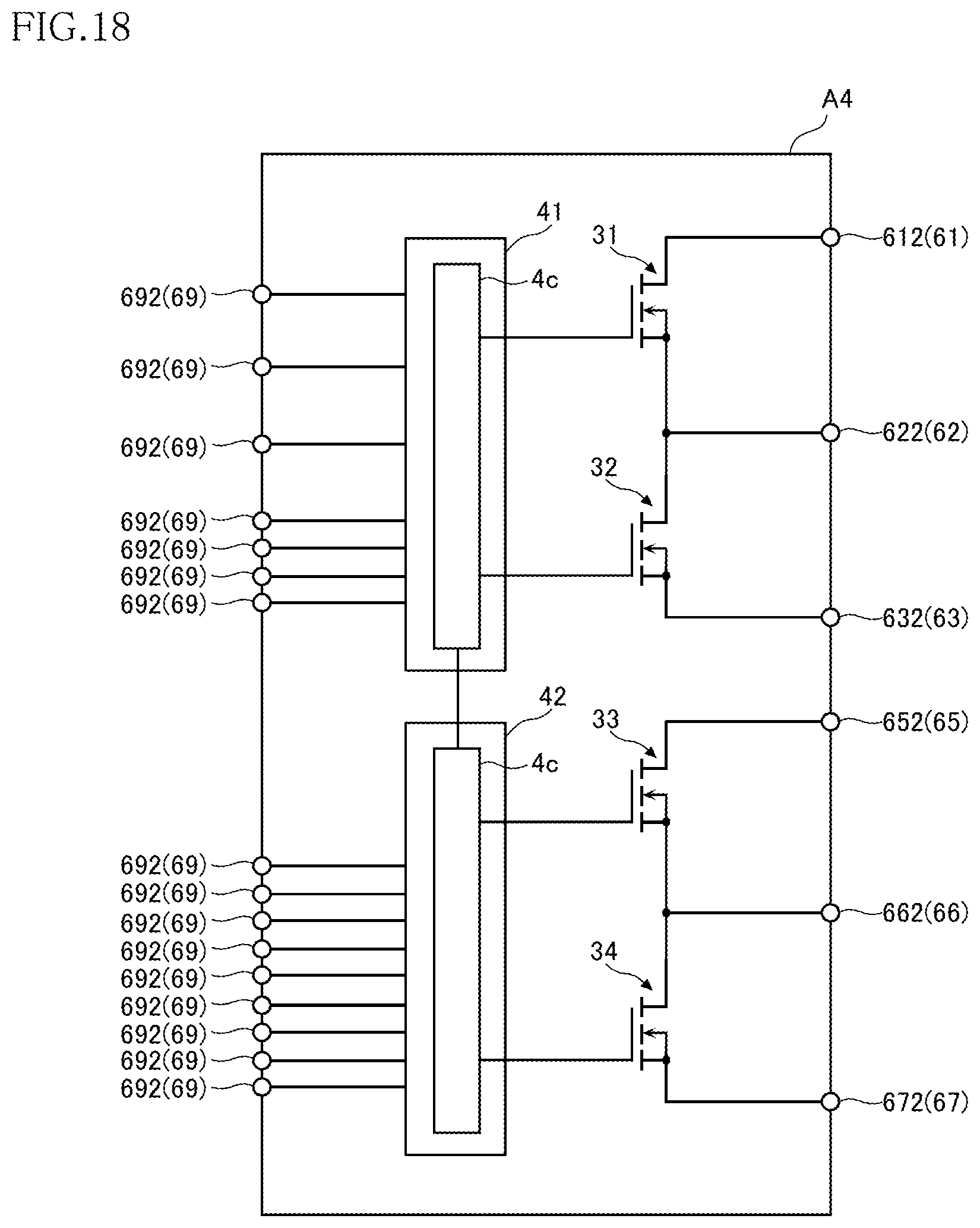 Patent US12564073 Figure 18 – Control chip for leadframe package