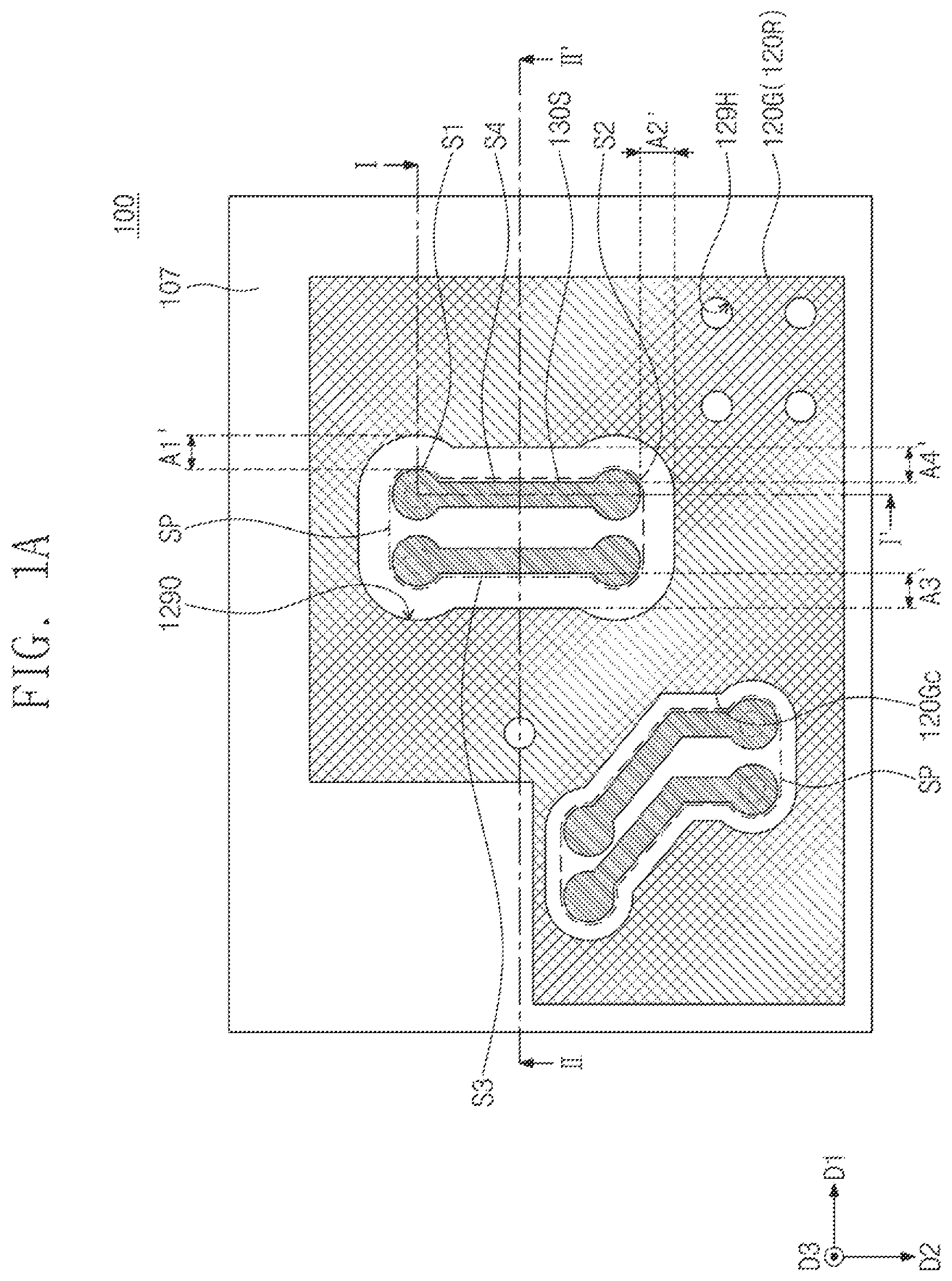 Patent US12564079 — Semiconductor package including a redistribution substrate and a pair of signal patterns — Figure 1